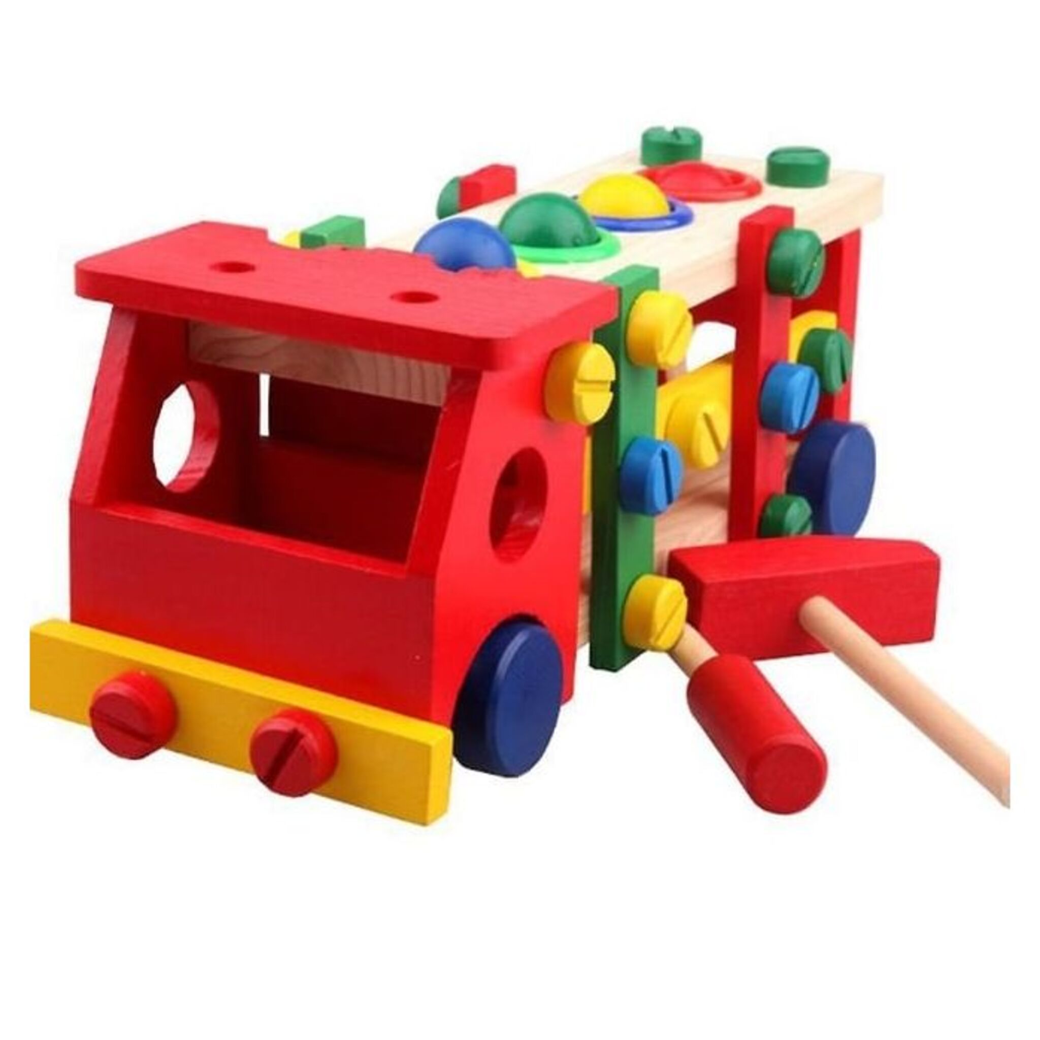 Re-assembly wooden truck
