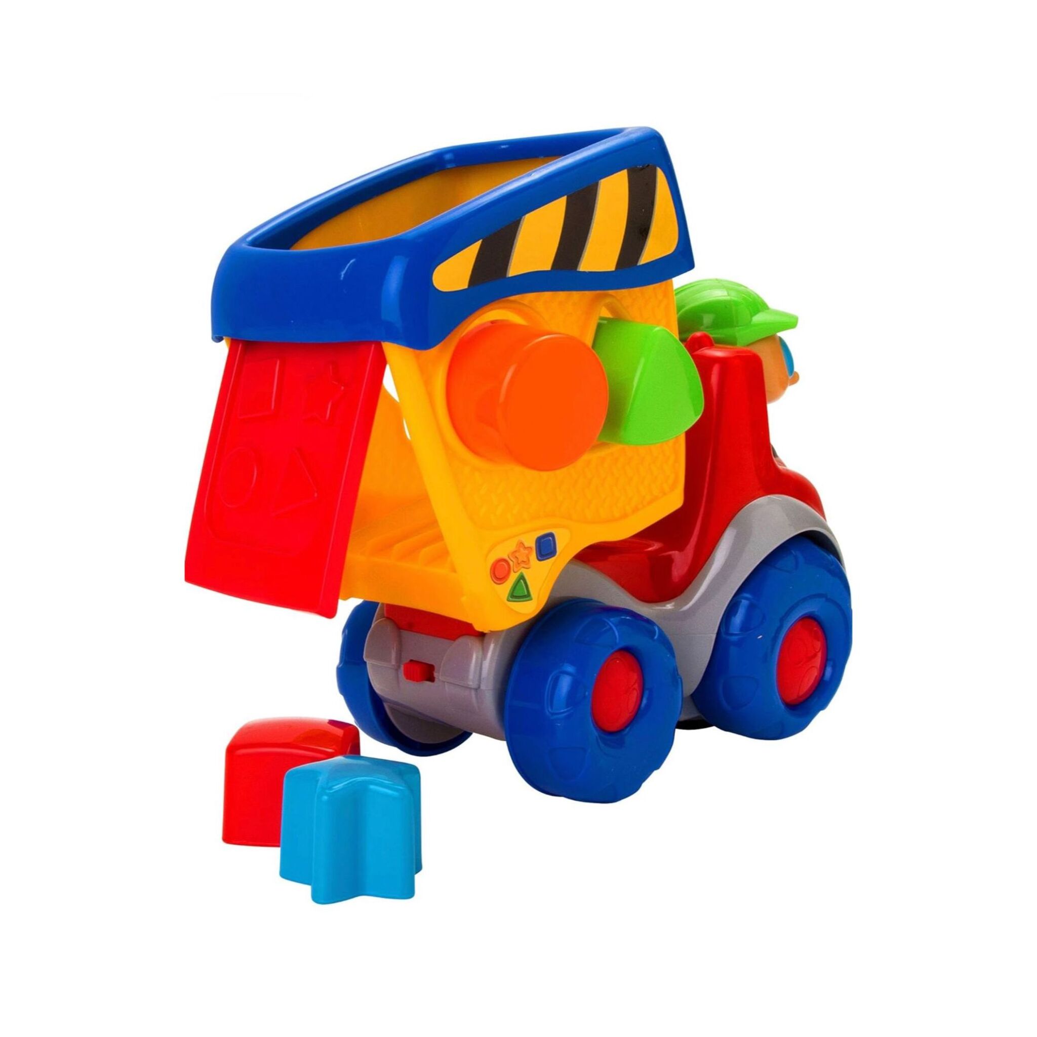 Truck with Geometric Shapes