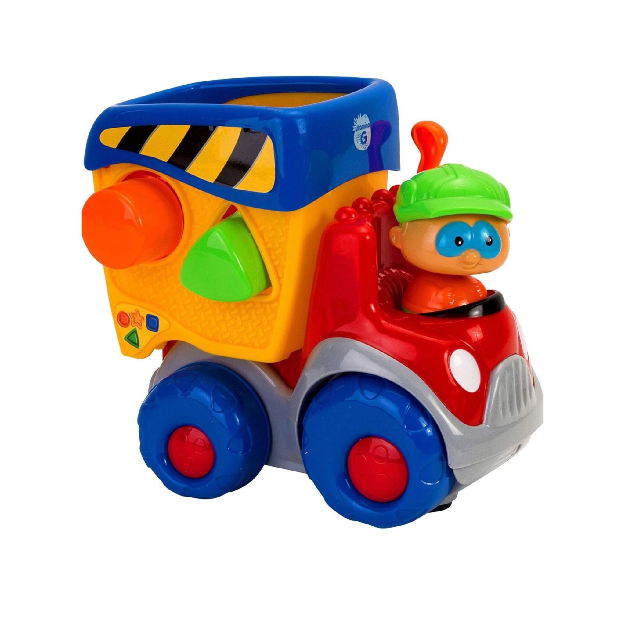 Truck with Geometric Shapes
