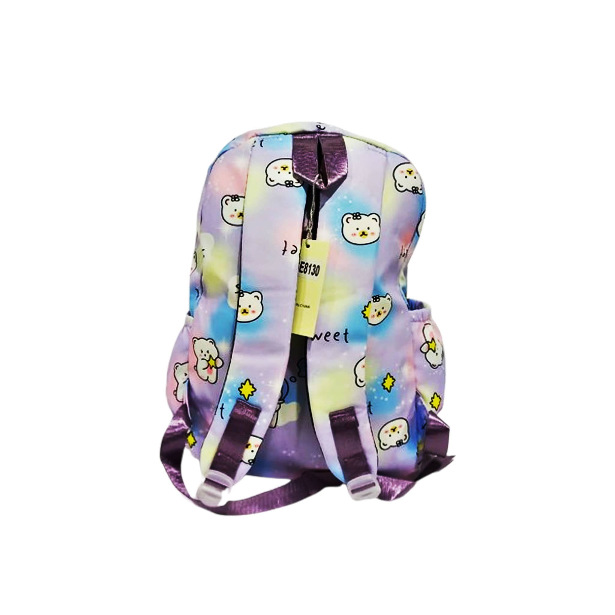 3-piece School Bag Set (purple)