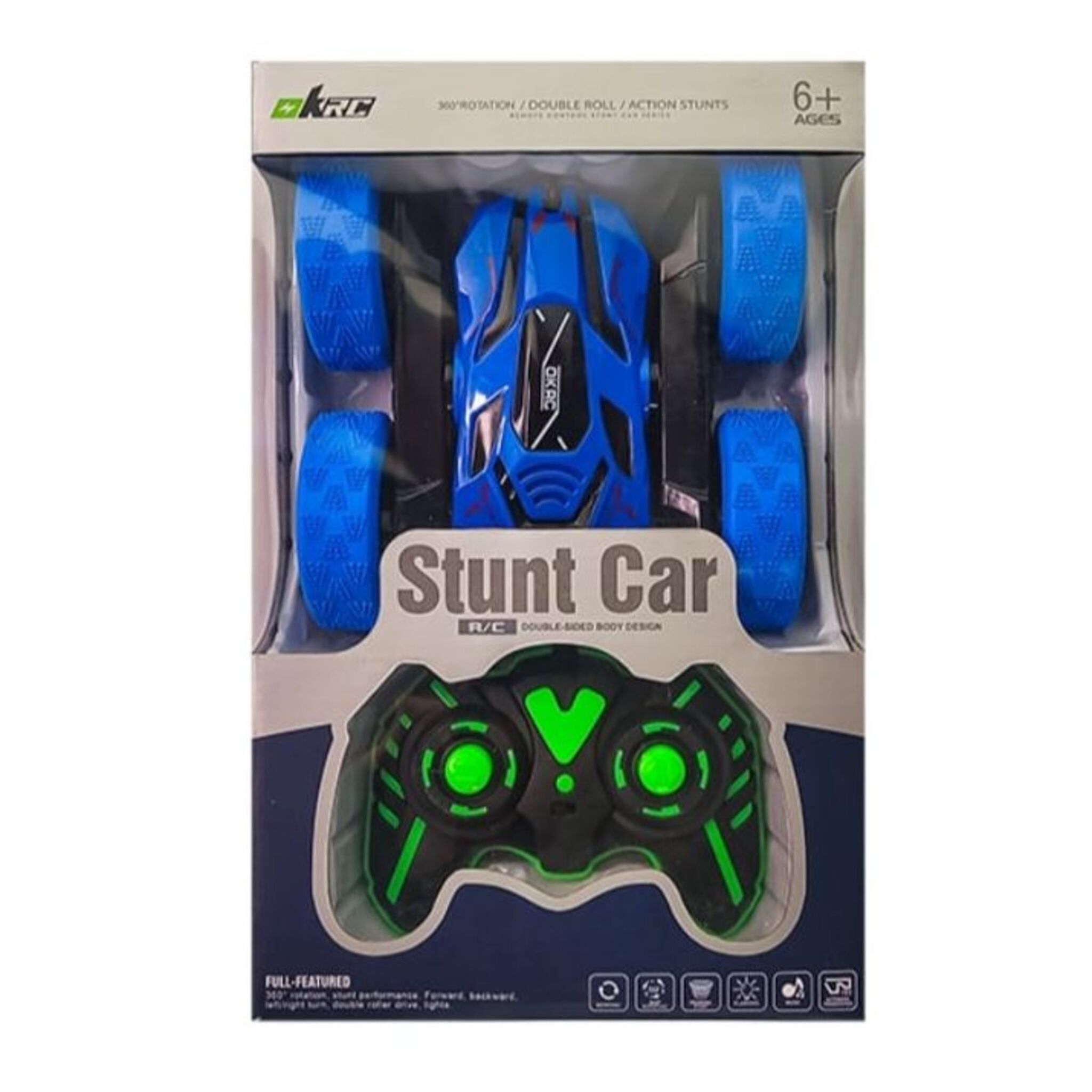 Stunt Remote Controlled Car (Blue)