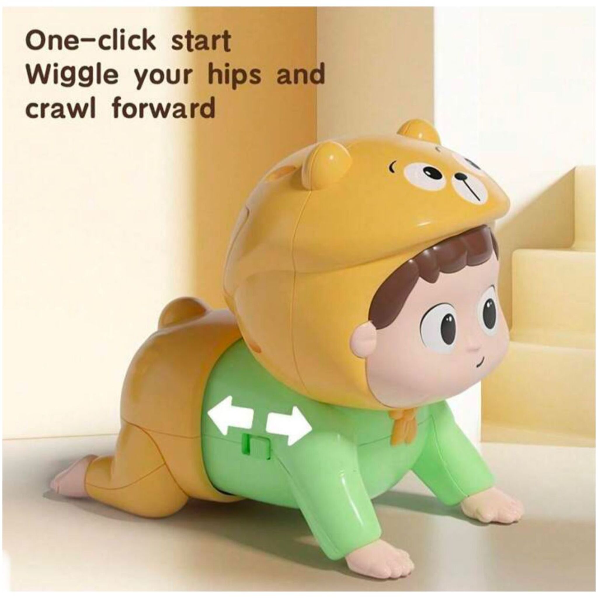Crawling and Musical Interactive Baby Doll