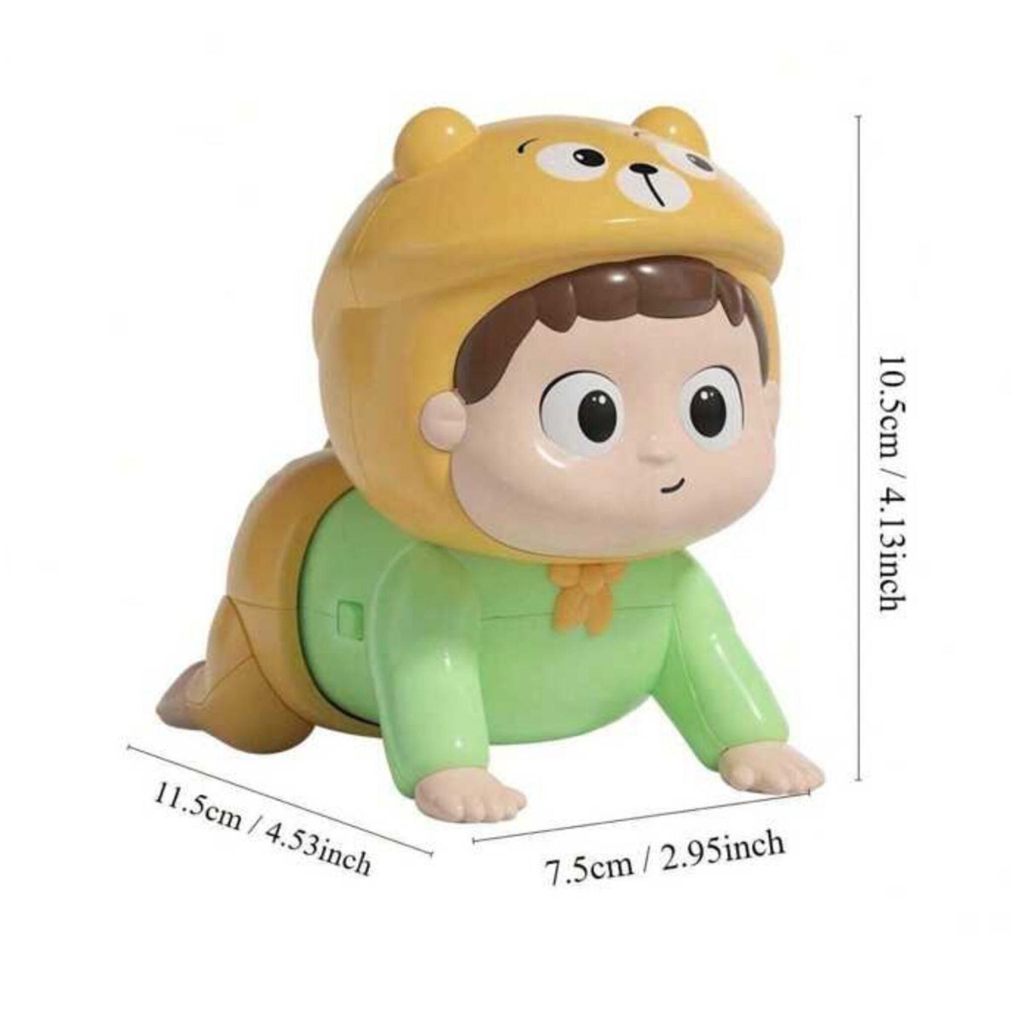Crawling and Musical Interactive Baby Doll