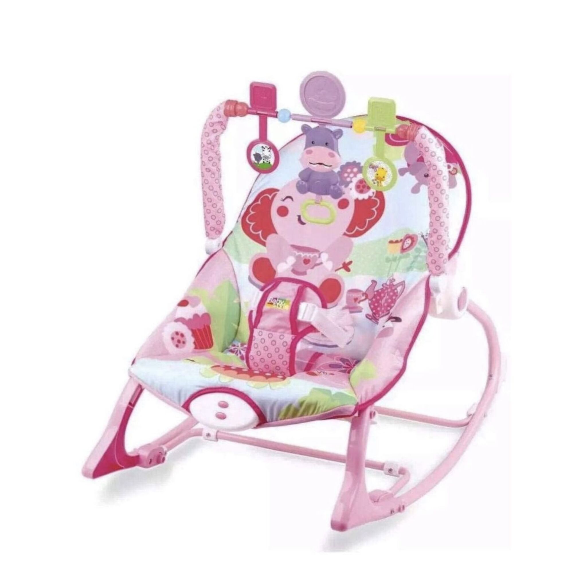Rocking Chair for Children 2 in 1 with Music and Animal Toys
