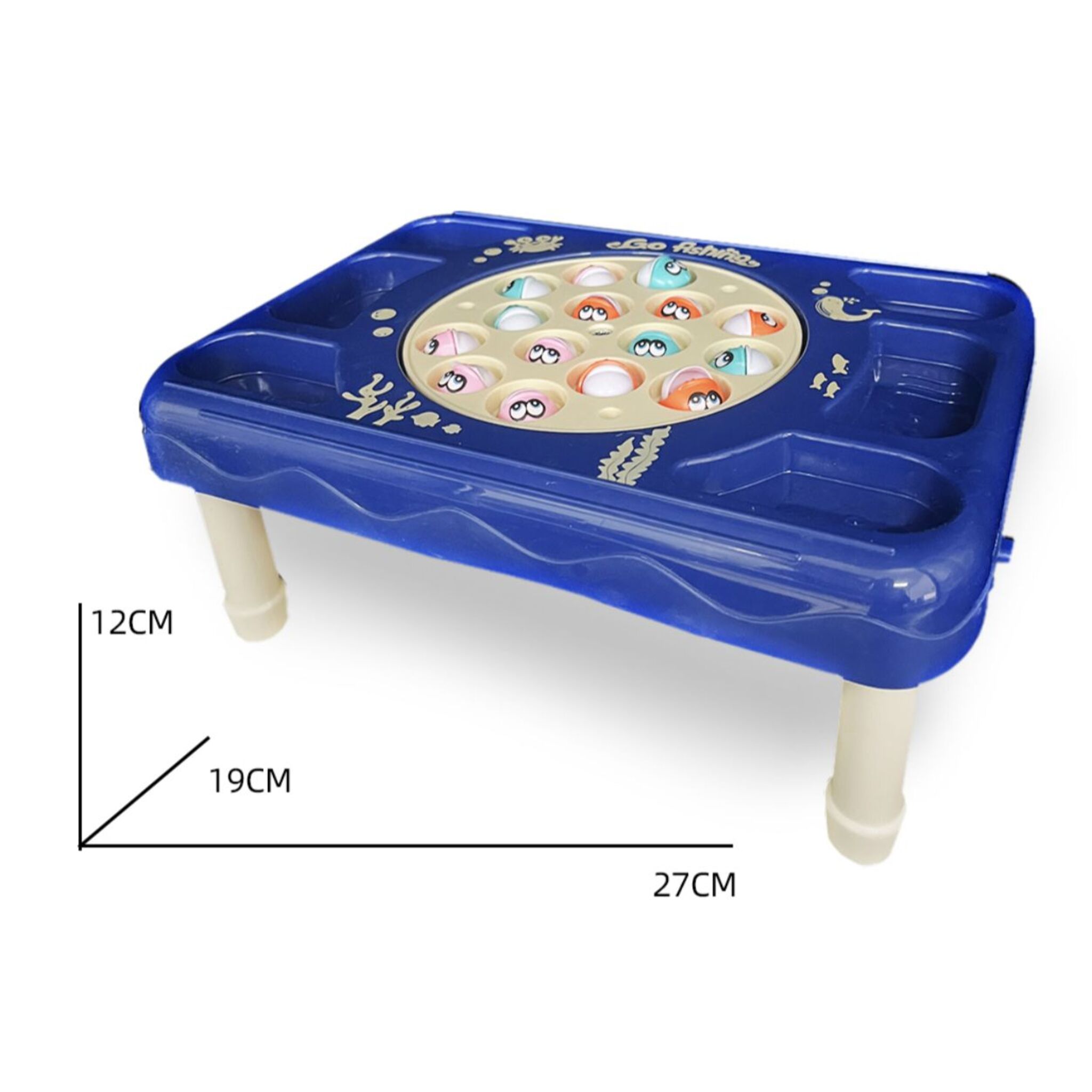 Let's Go Fishing Table with Music (BLUE)