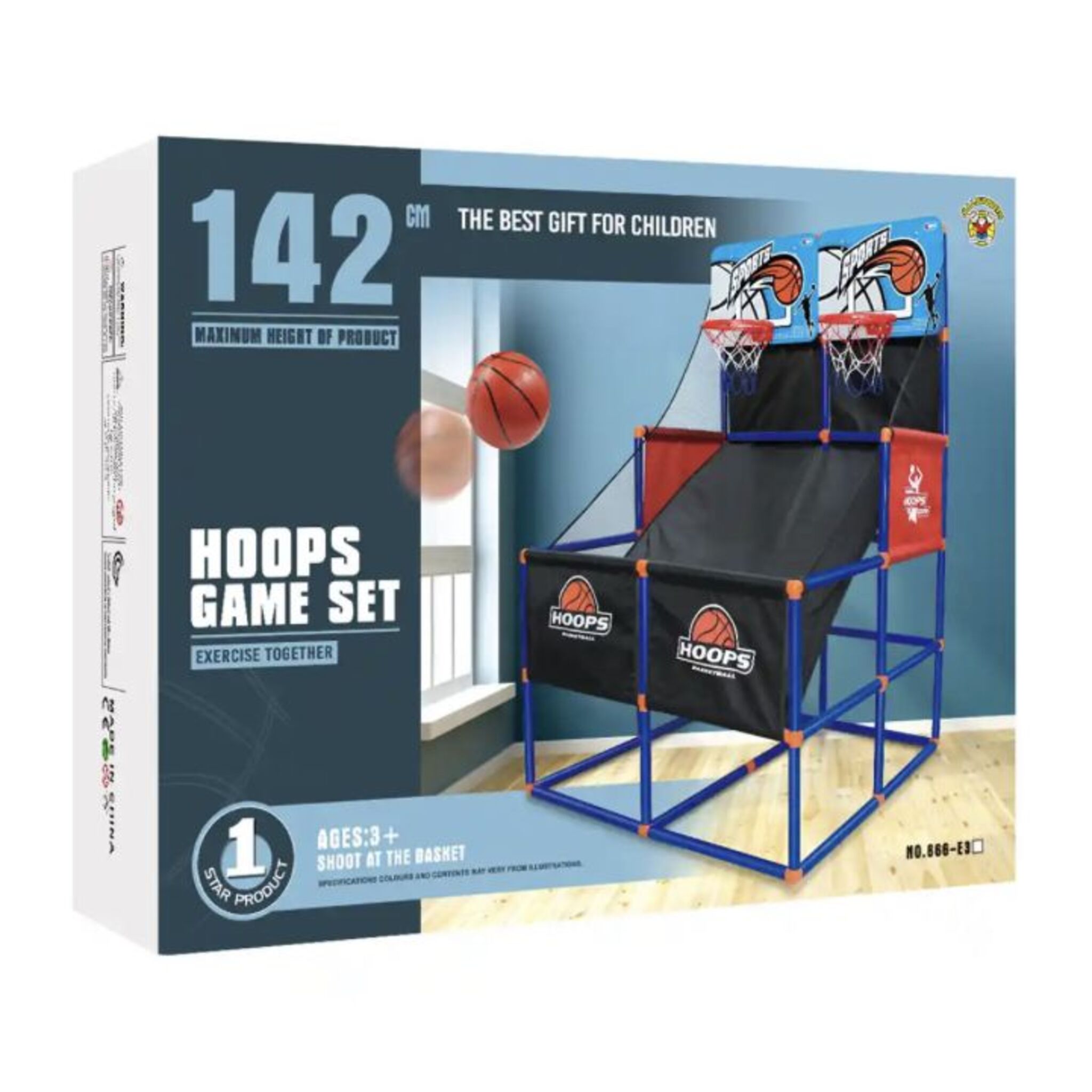 Big Double Basketball Hoop 