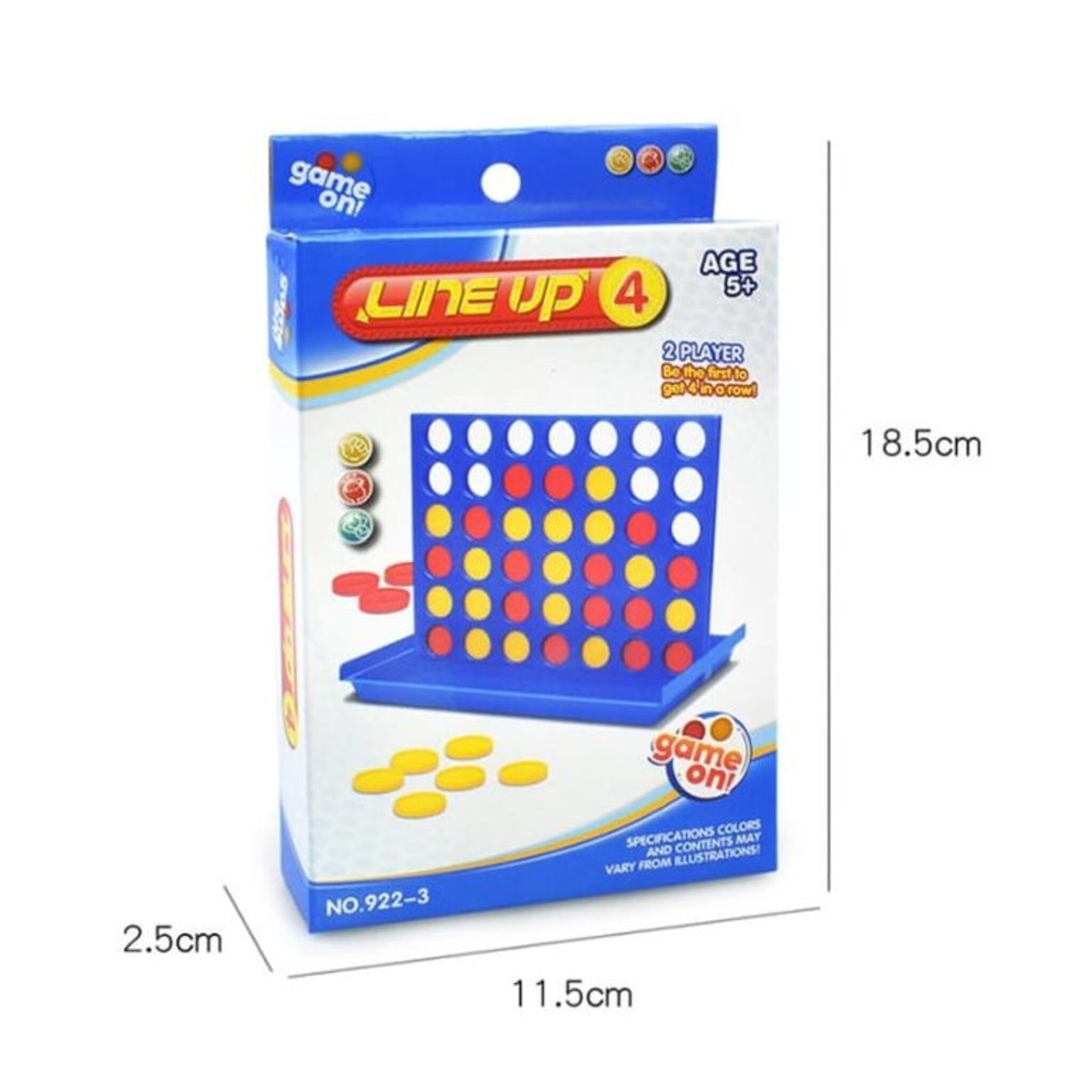 Classic Strategy Connect 4 Challange Game