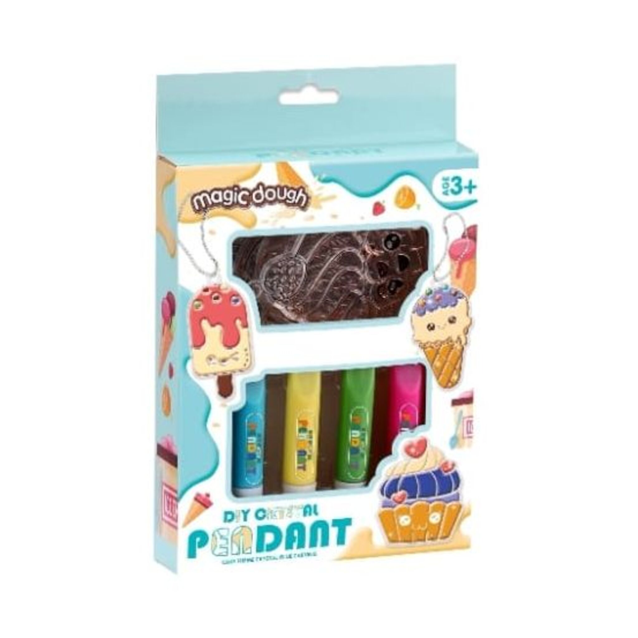  Ice Cream Pendant Making Set (15 pieces)