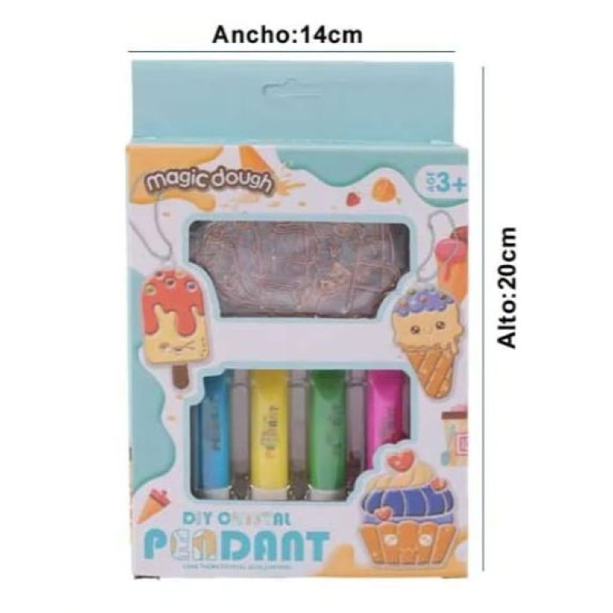  Ice Cream Pendant Making Set (15 pieces)