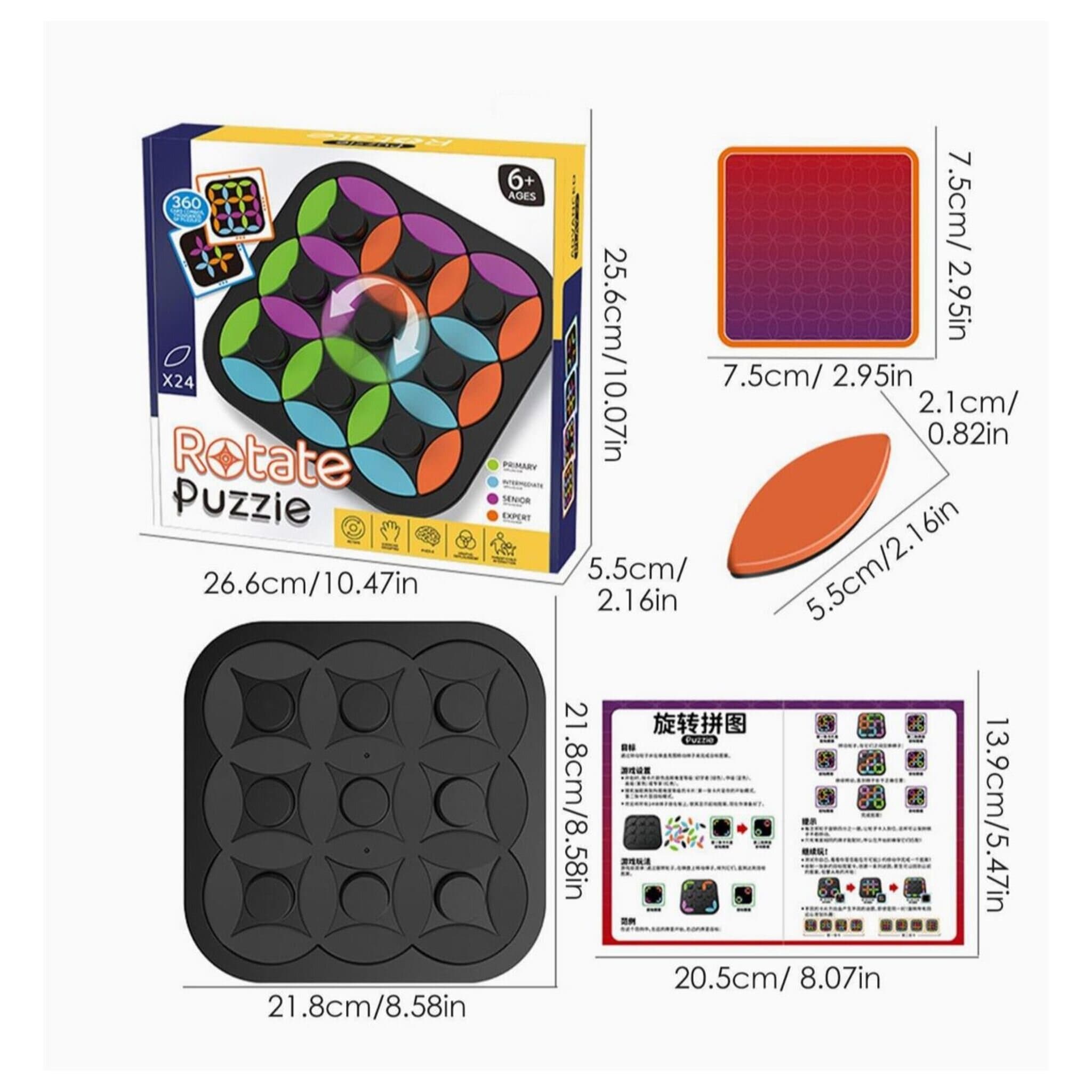 Rotating Puzzle Board 