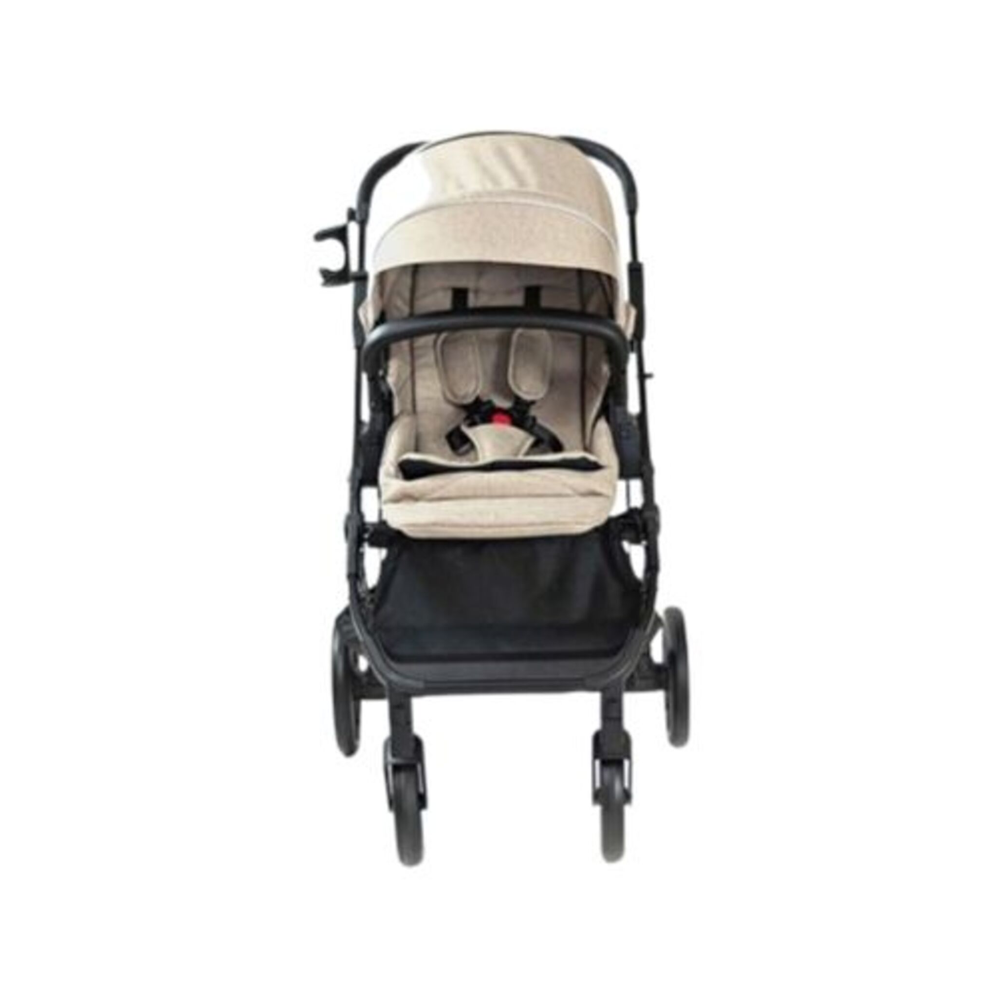 Foldable Baby Stroller (Beige)