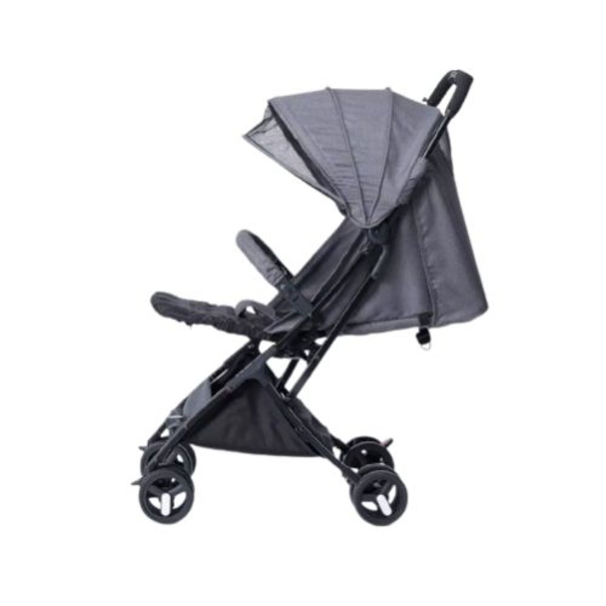 Foldable Baby Stroller (Gray)