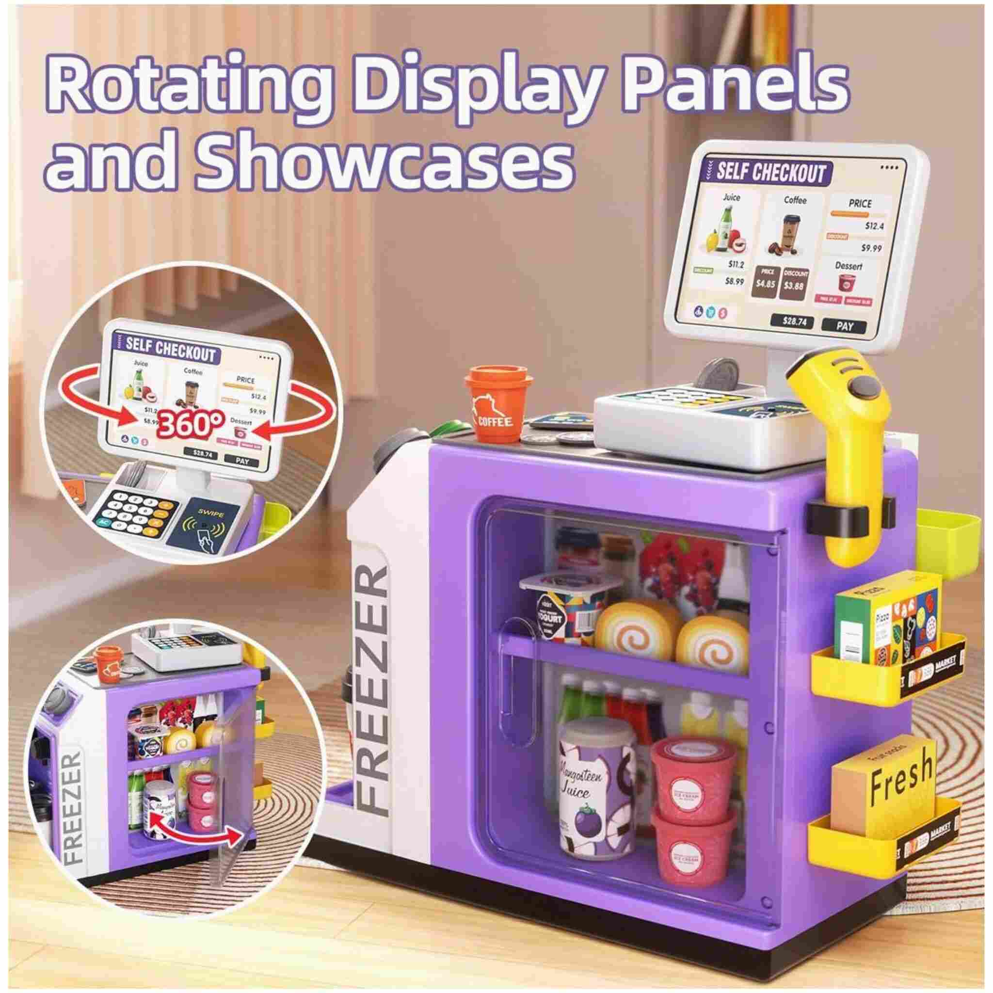 Supermarket Playset (46 Pieces)