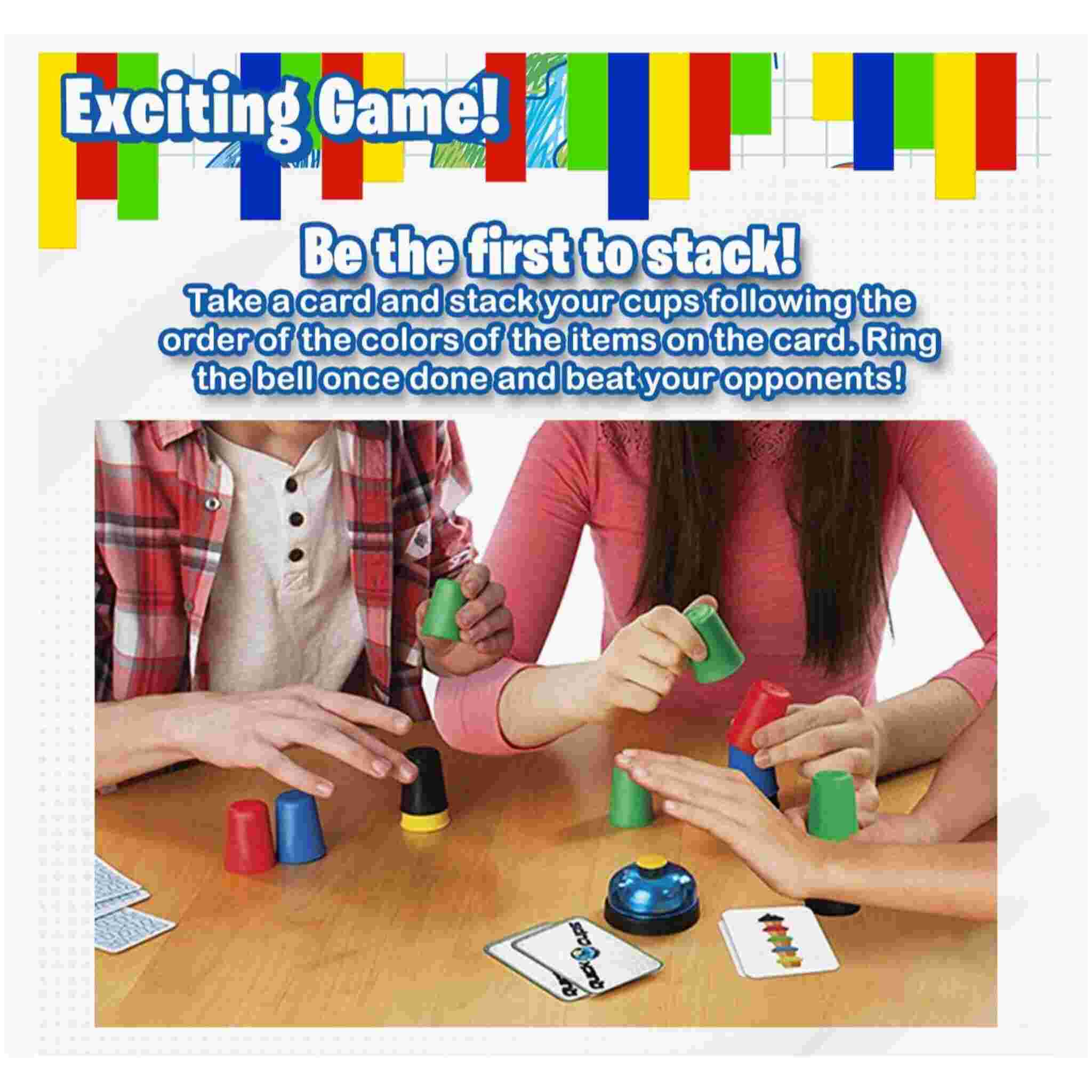 Quick Cup Stacking Game