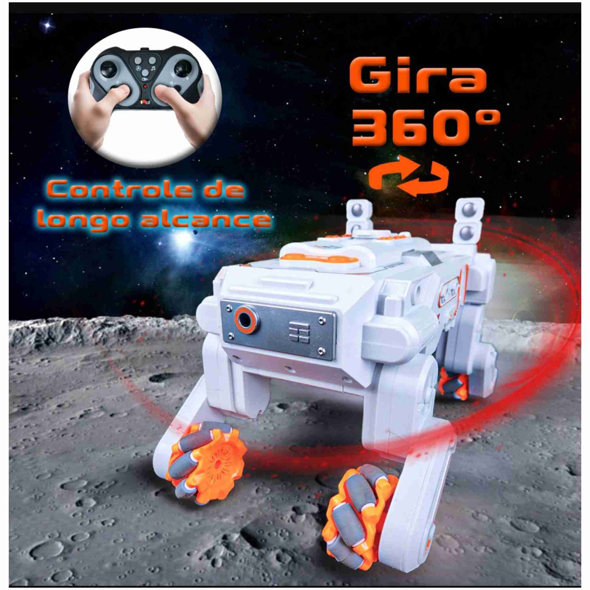 Remote-controlled Space Lunar Exploration Vehicle