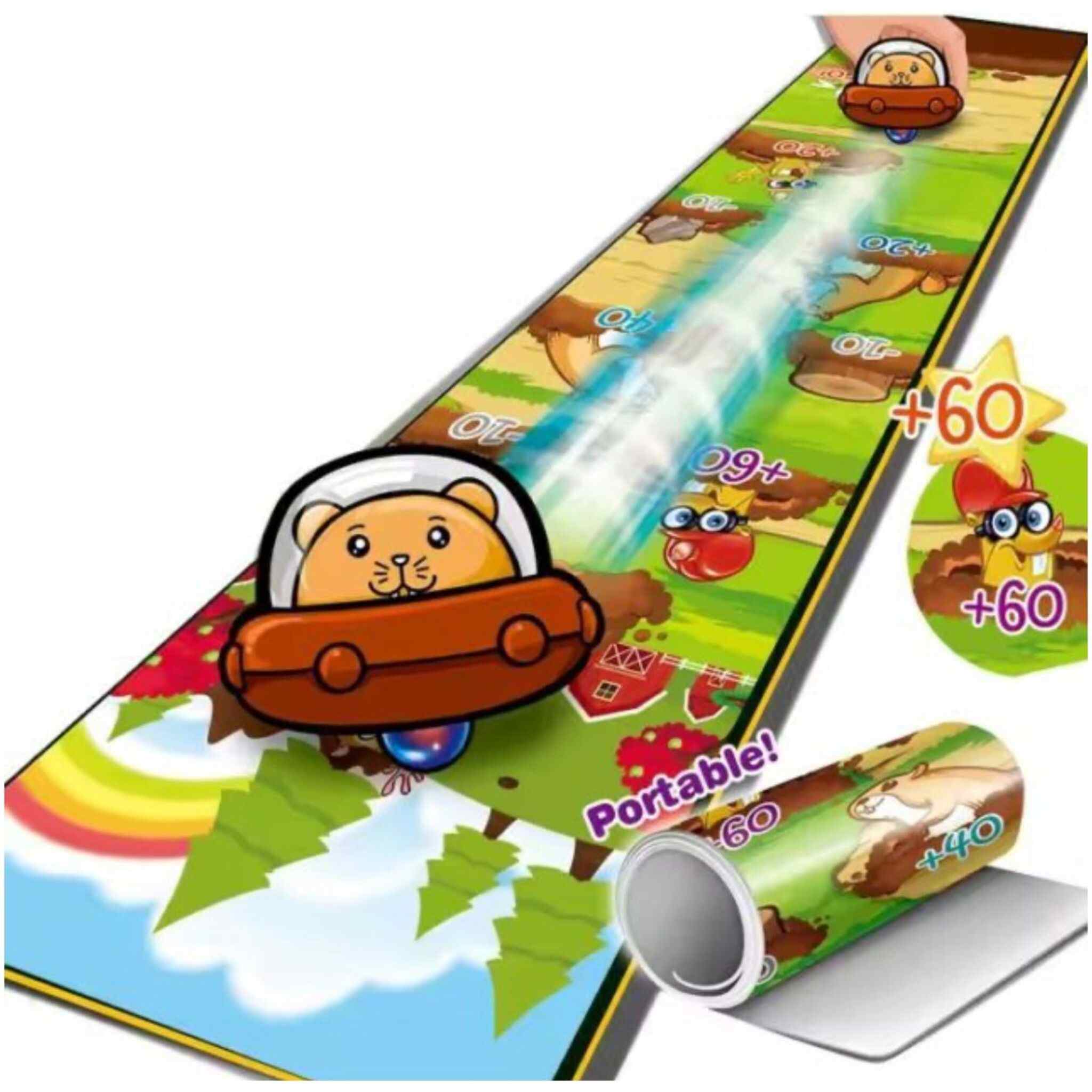 Launch-A-Mole Board Game