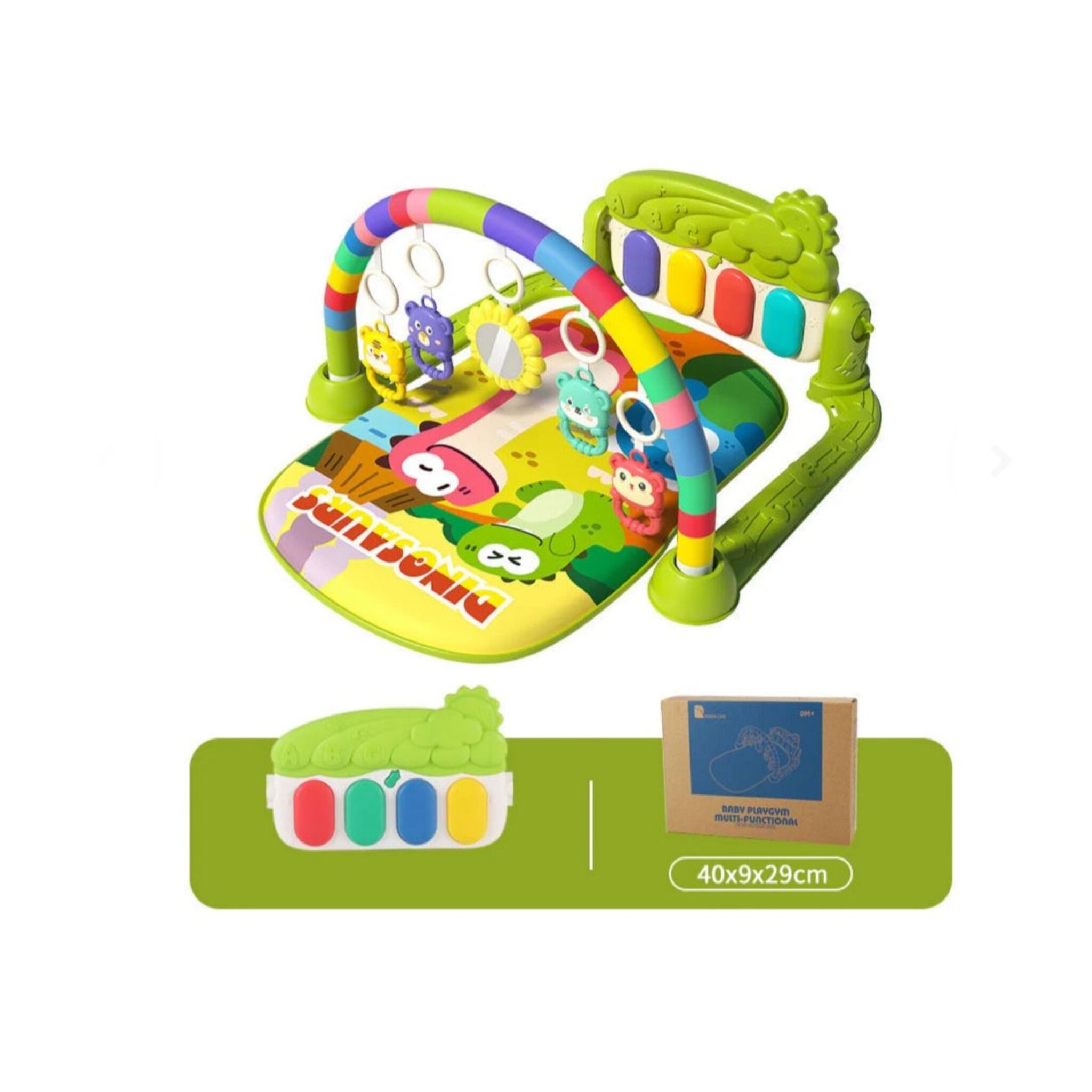 Musical Baby Playmat (Green)