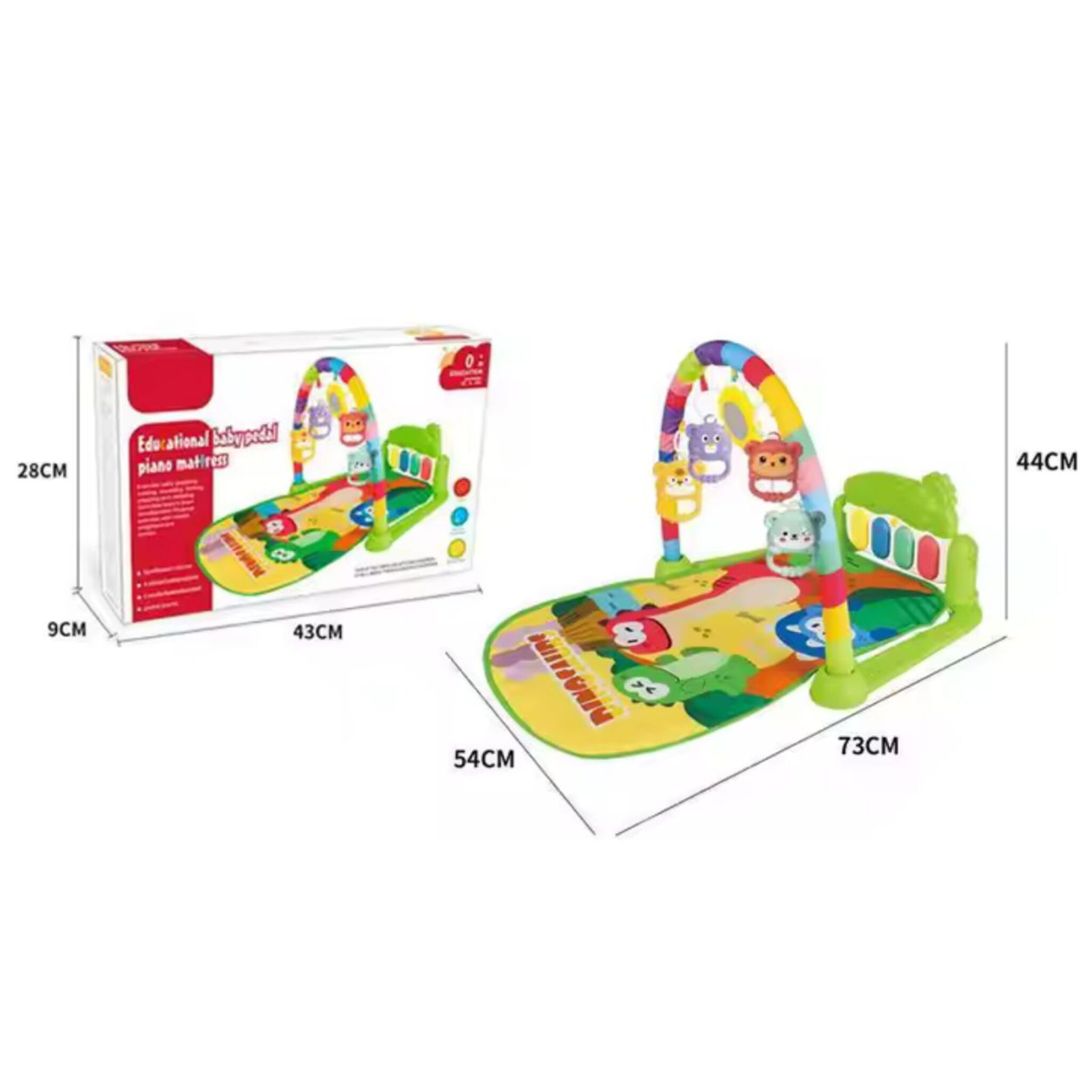 Musical Baby Playmat (Green)