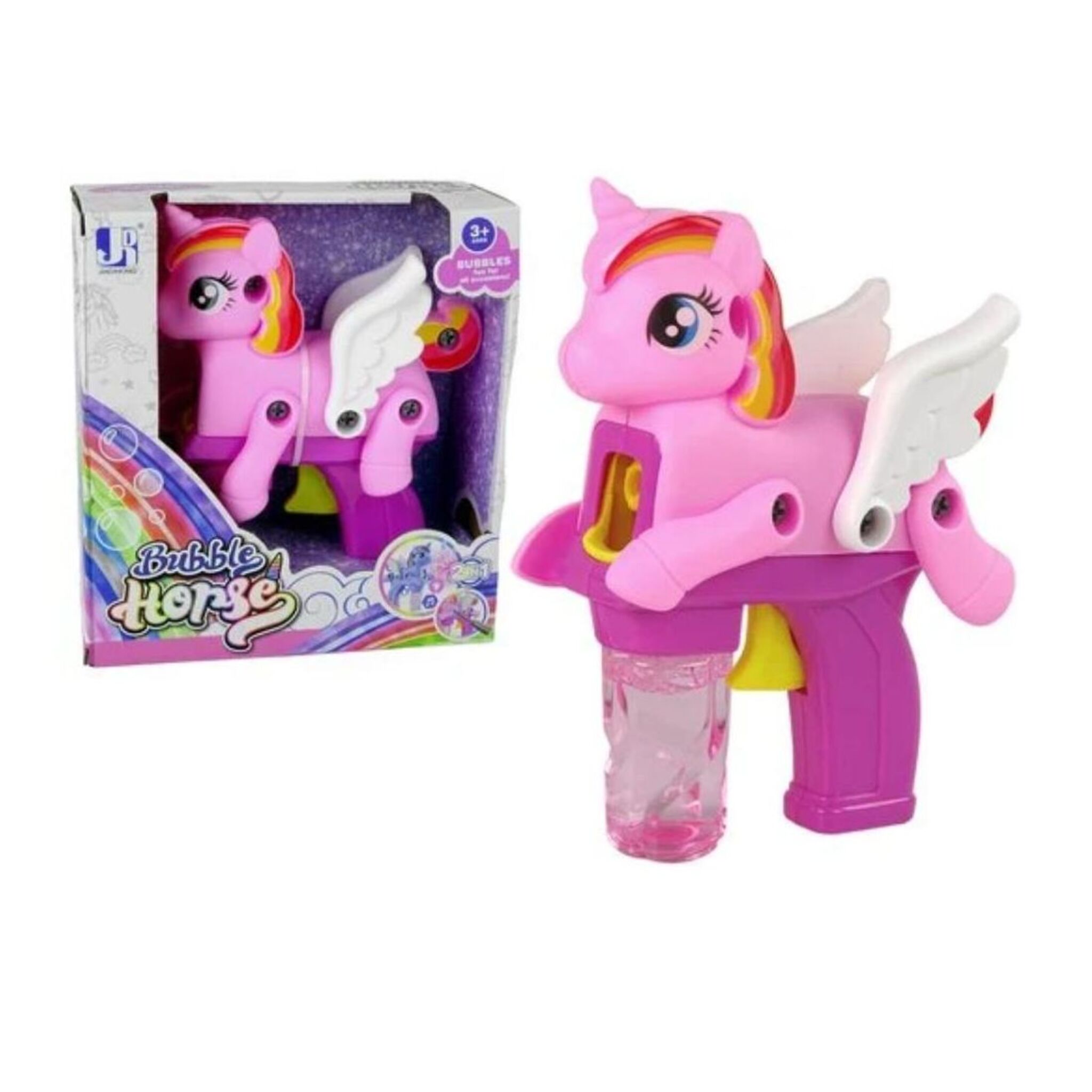 Unicorn Bubble Gun (Pink)