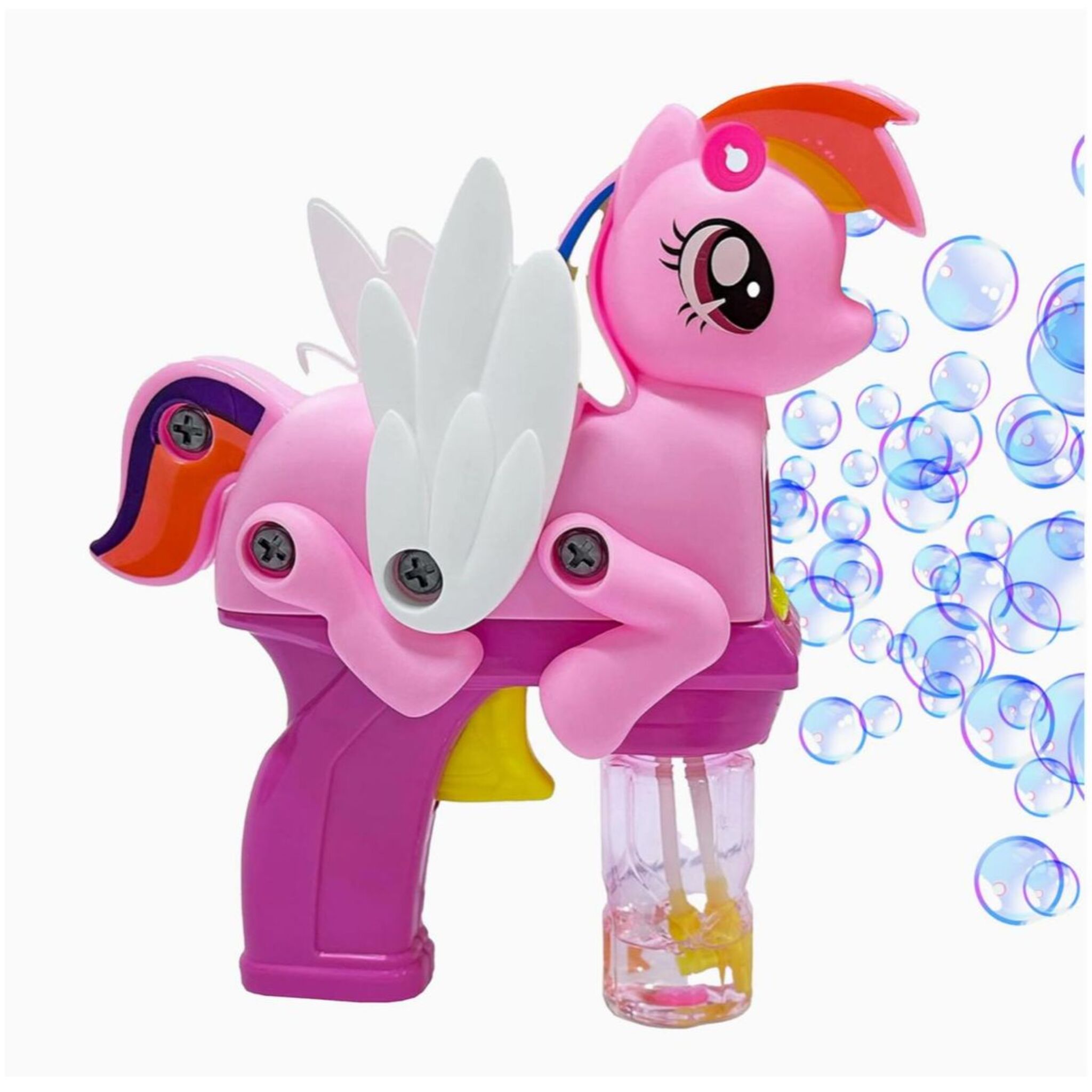 Unicorn Bubble Gun (Pink)