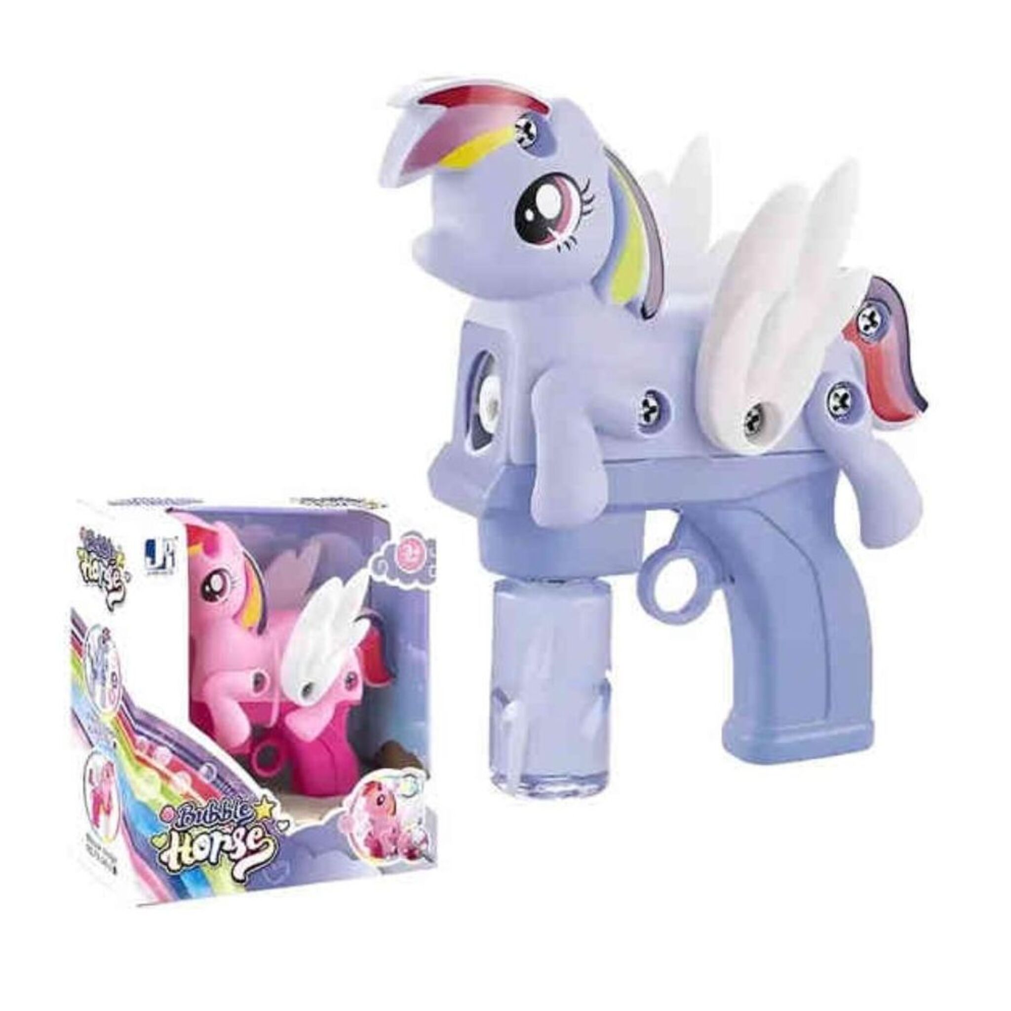 Unicorn Bubble Gun (purple)