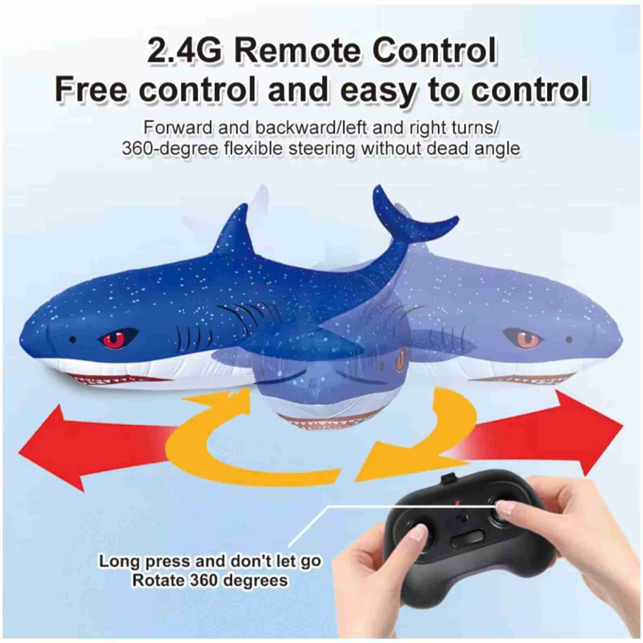 Remote Controlled Inflatable Shark