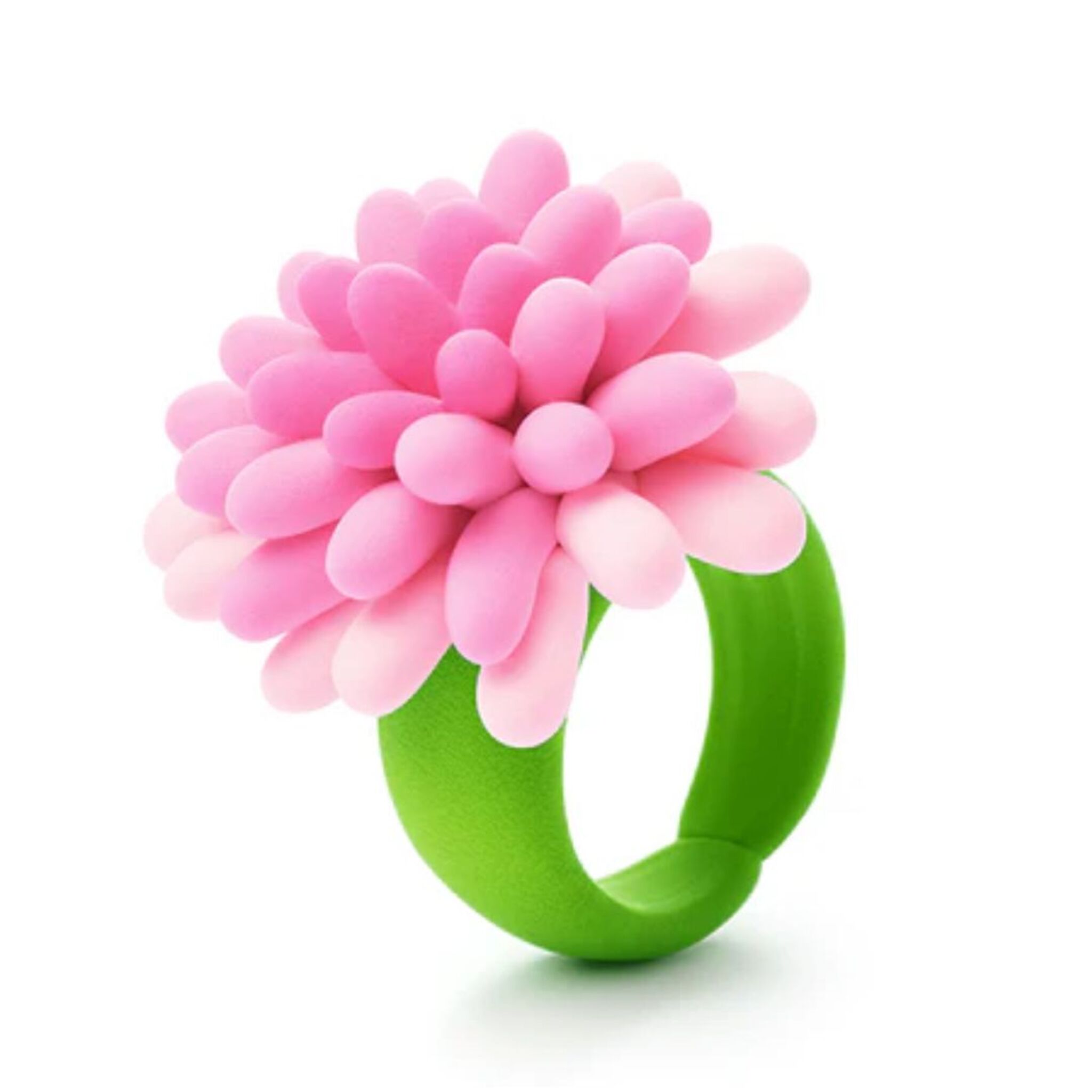 Hey Clay Flower Rings