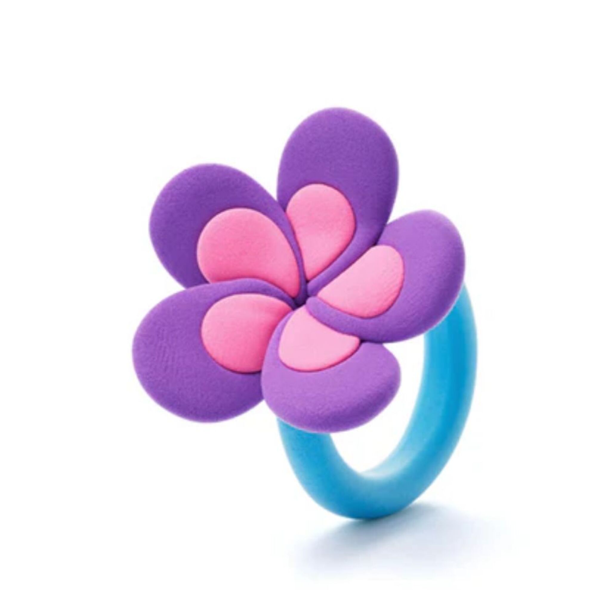 Hey Clay Flower Rings