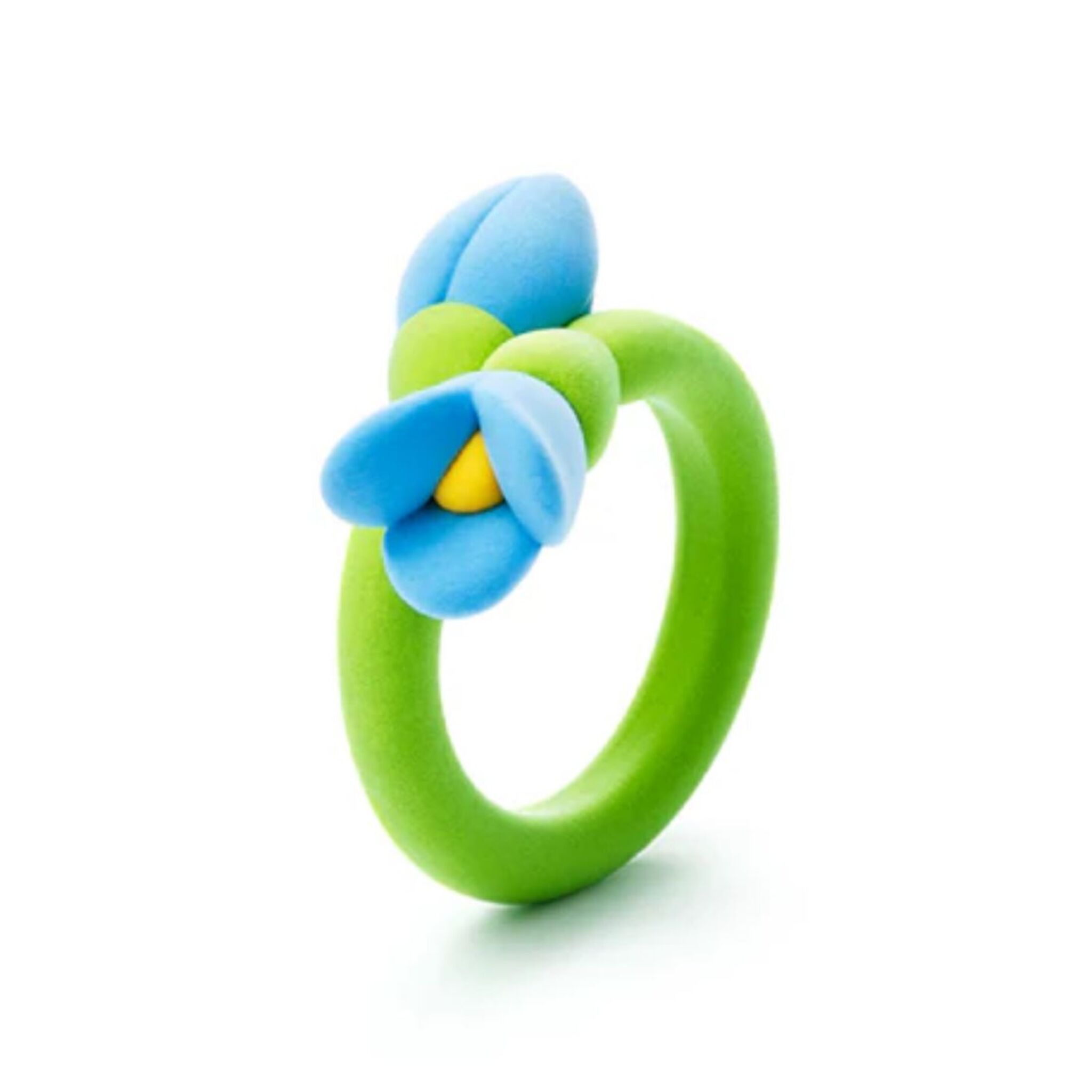 Hey Clay Flower Rings