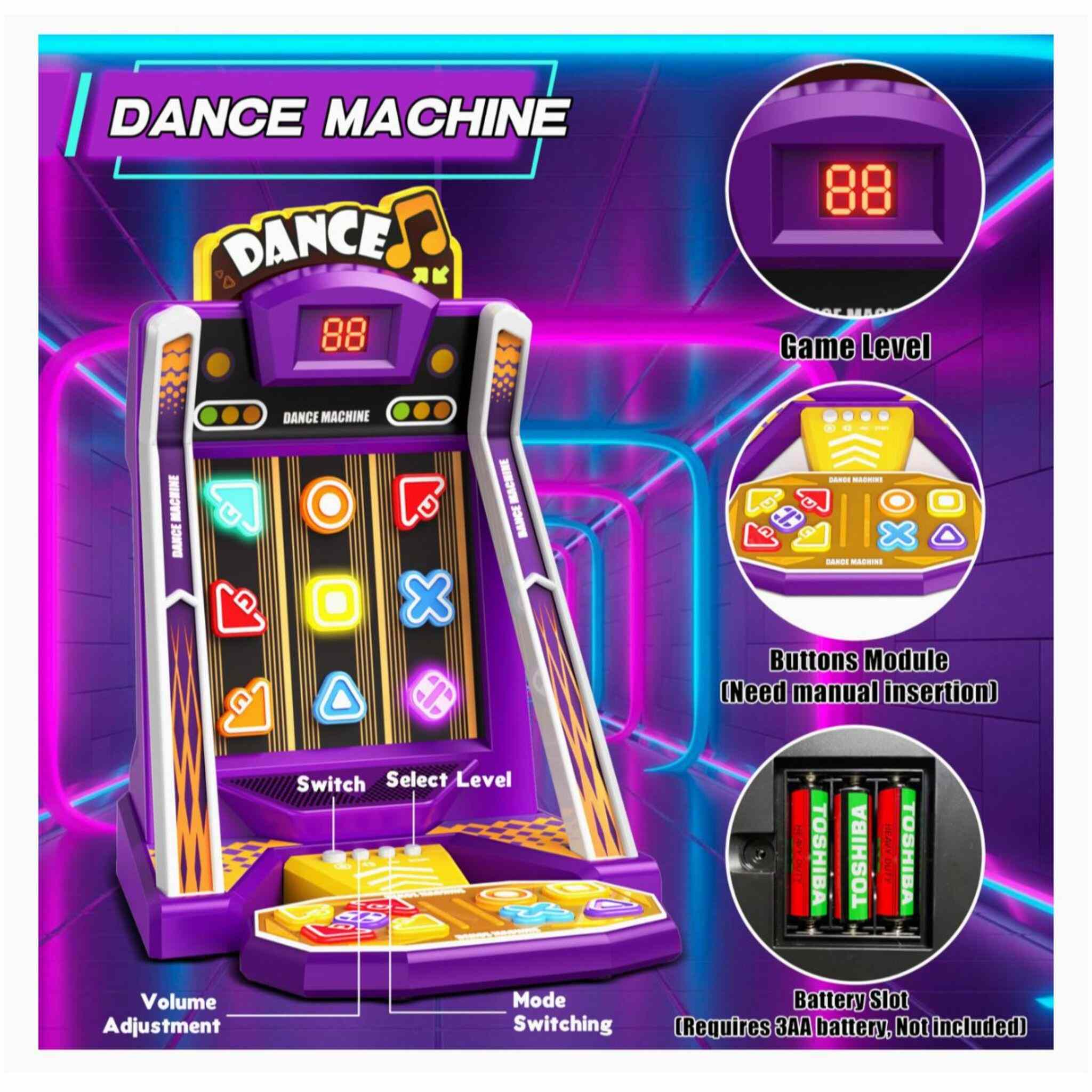 Dance Arcade Machine with Music