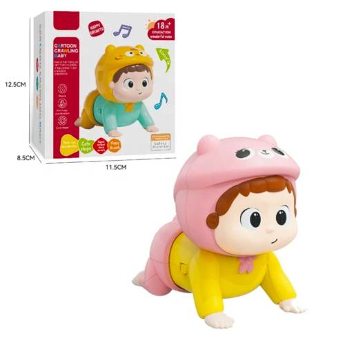 Crawling and Musical Interactive Baby Doll