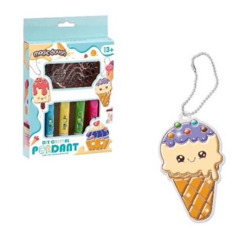  Ice Cream Pendant Making Set (15 pieces)