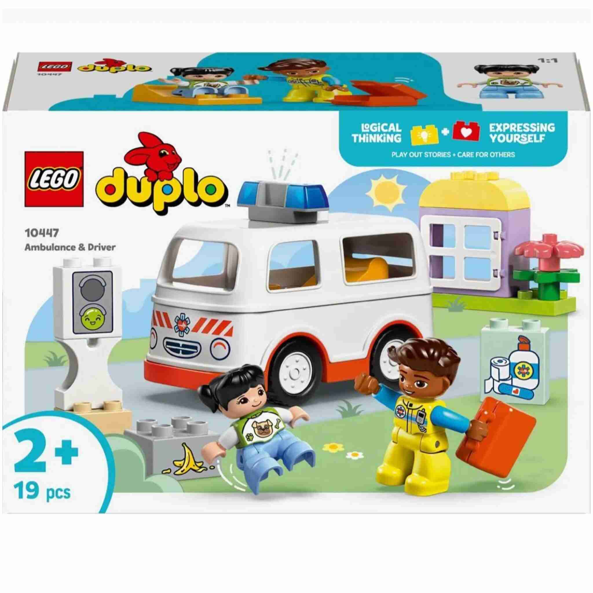 LEGO Duplo Town Ambulance and Driver