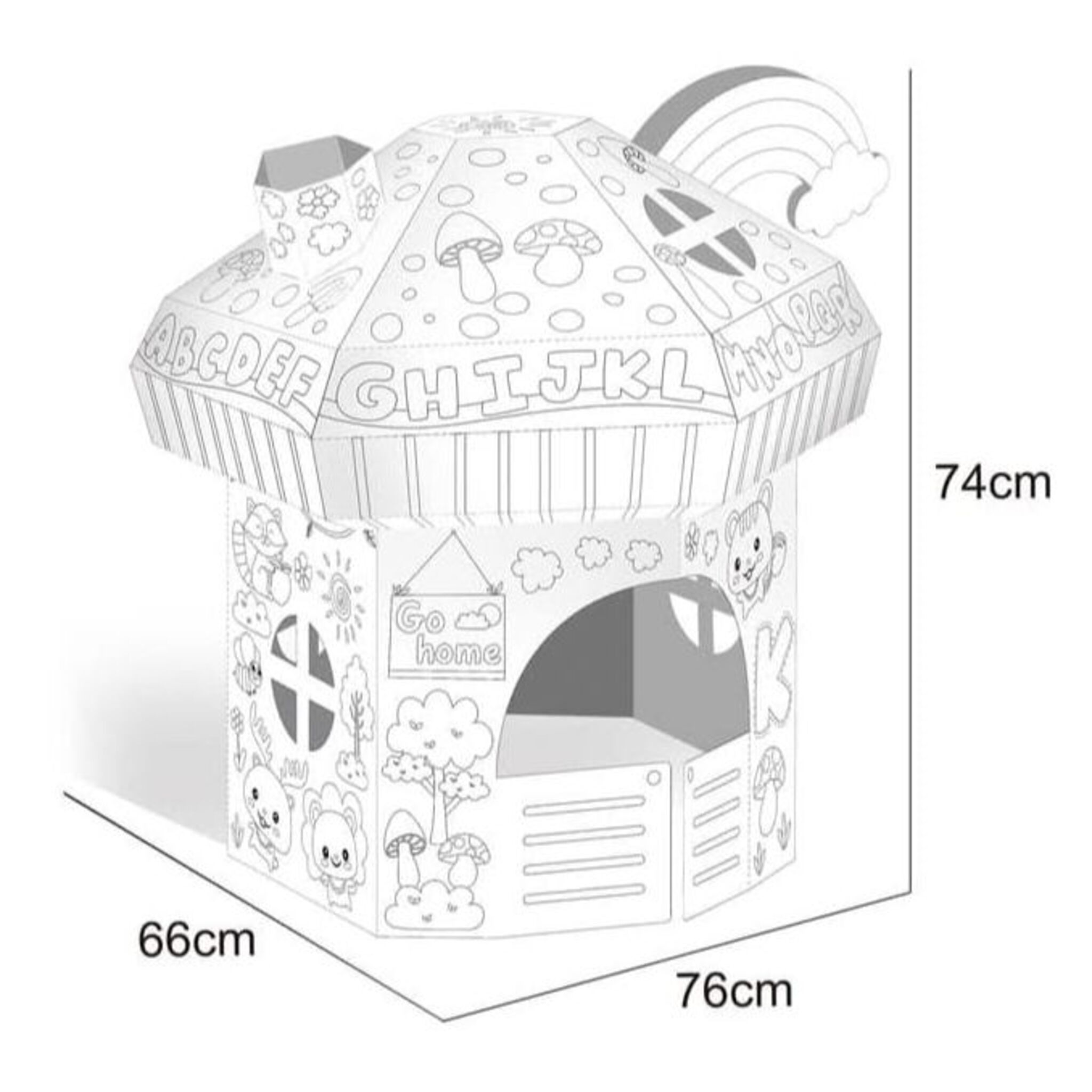 Creative Coloring House