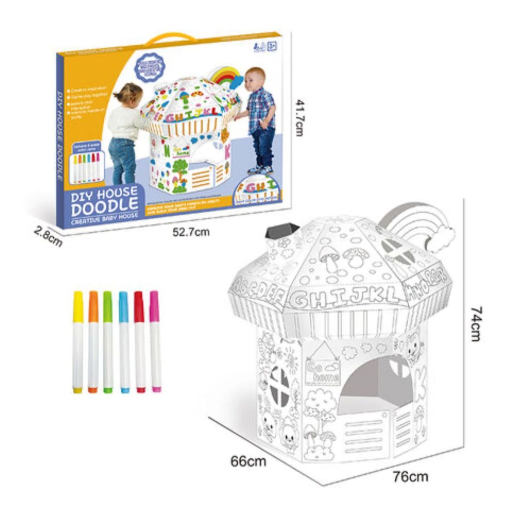 Creative Coloring House