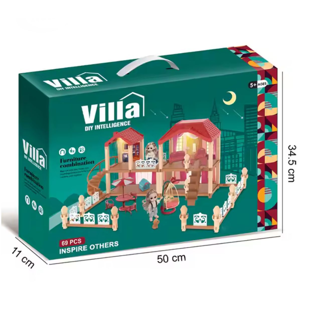 Dollhouse (69 pieces)