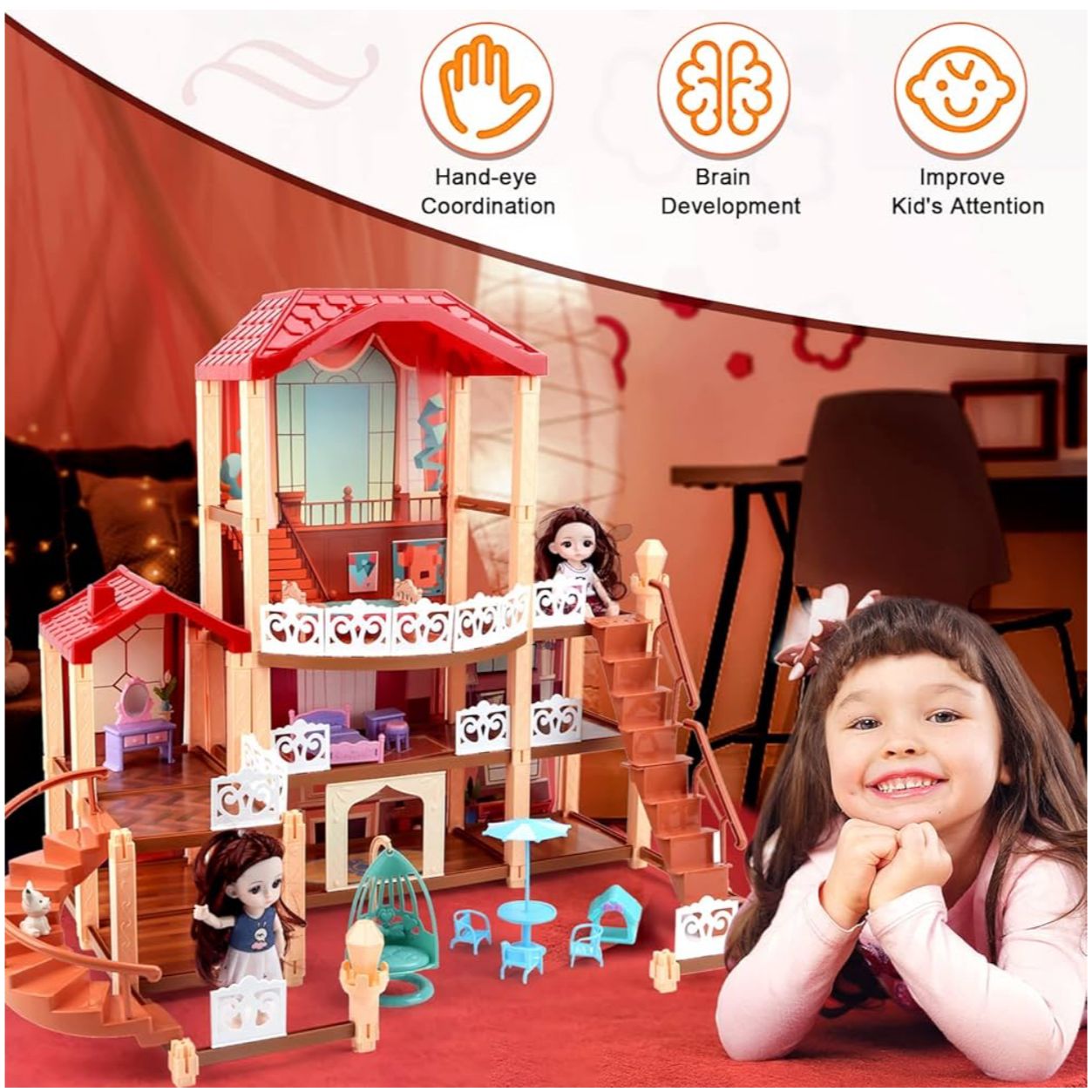 Dollhouse (69 pieces)