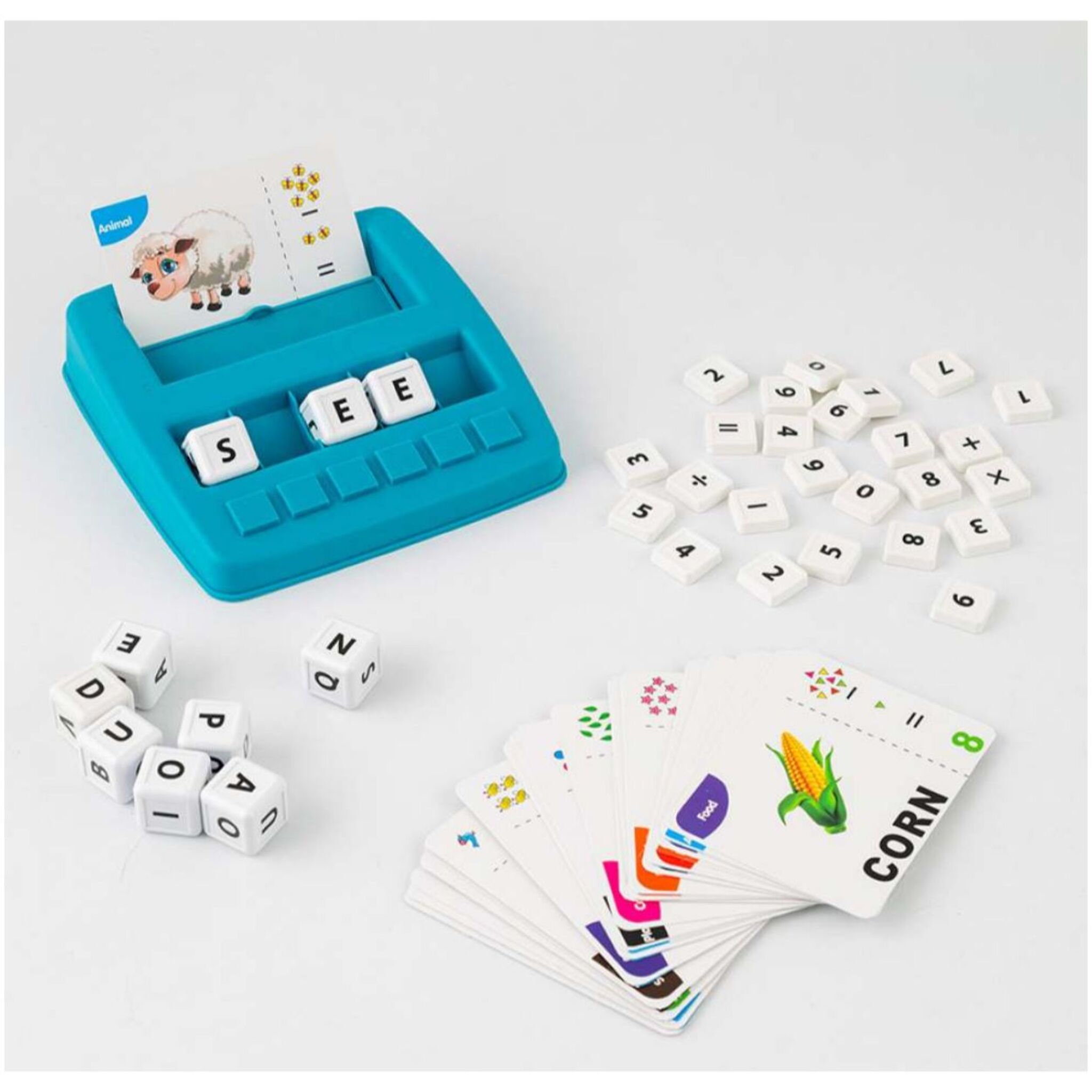 2-in-1 English and Math Educational Board