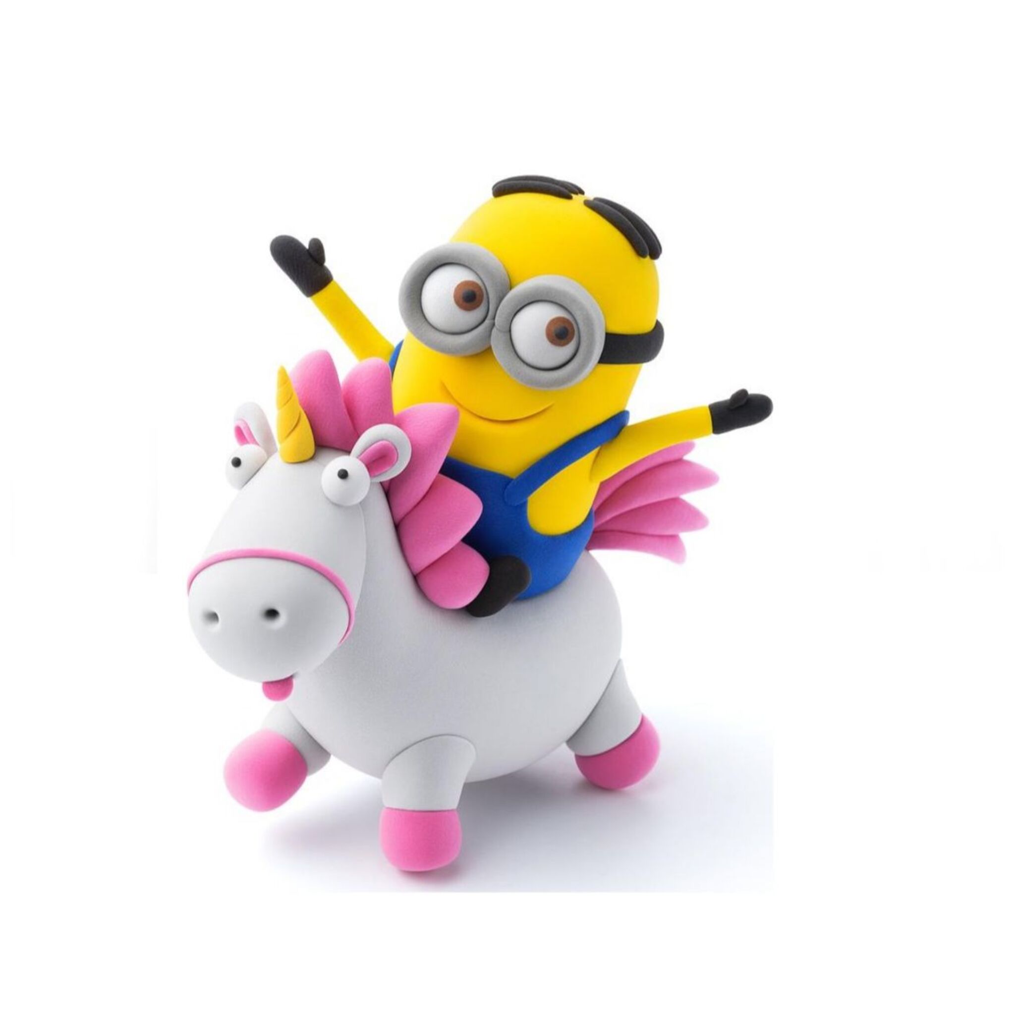  مجموعة مينيونز دايف و فلافي يونيكورن من هاي كلاي (صلصال تشكيل)