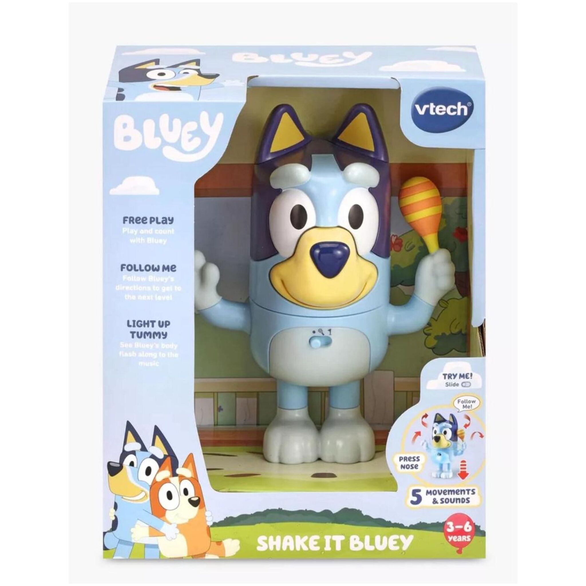  لعبة بلوي Bluey التفاعلية مع موسيقى