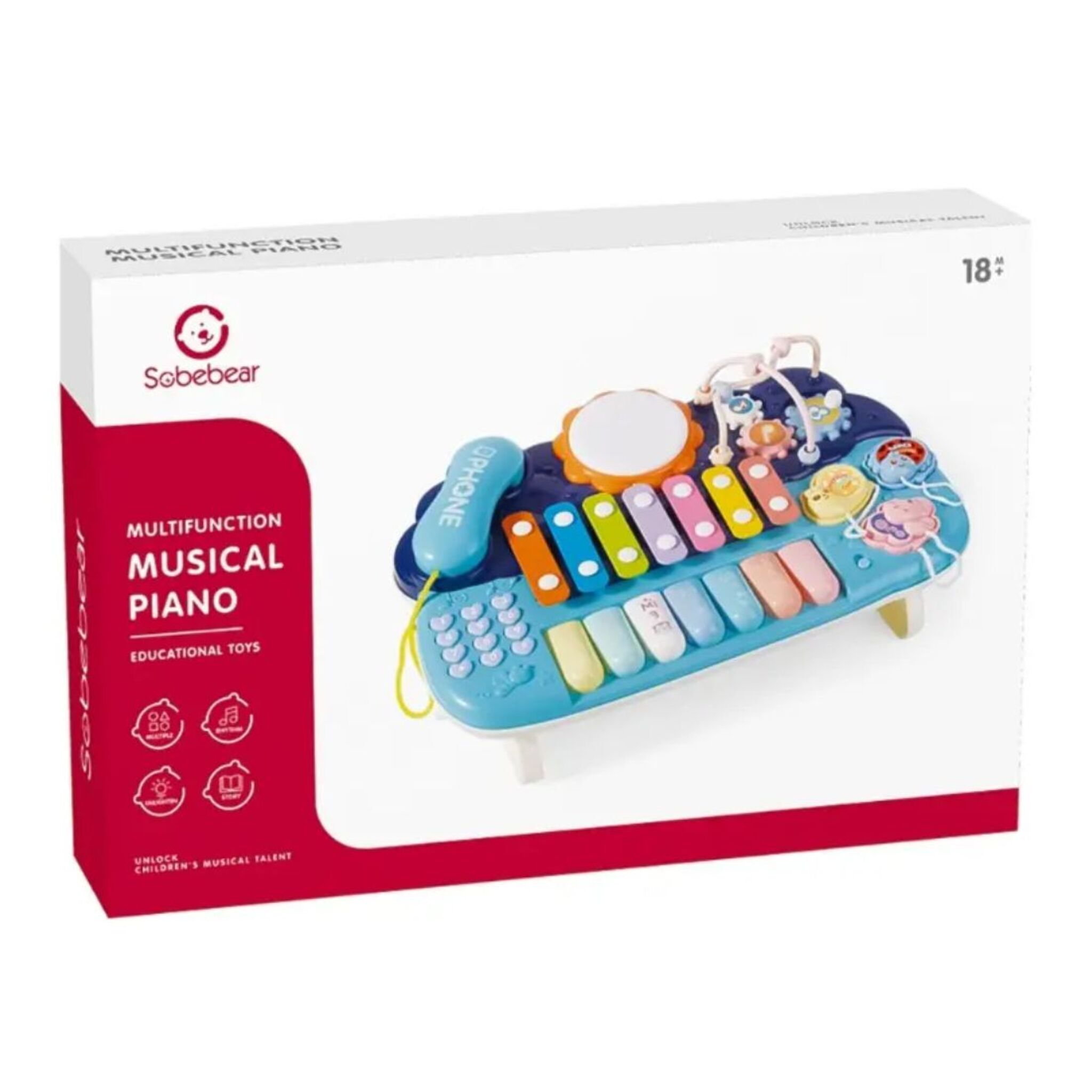 Educational Multifunctional Musical Piano and Phone