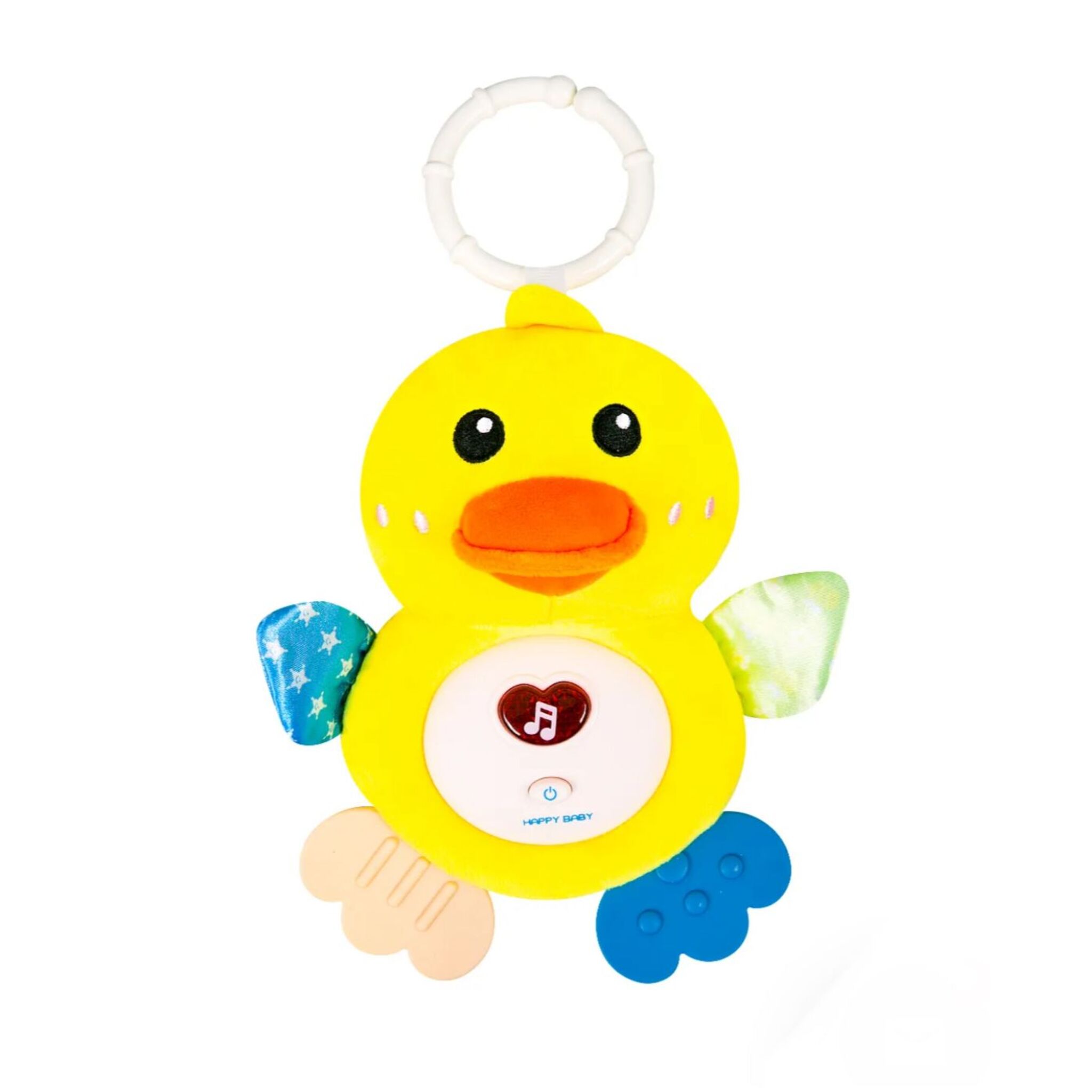 Soft Musical Duck with Sounds and Lights
