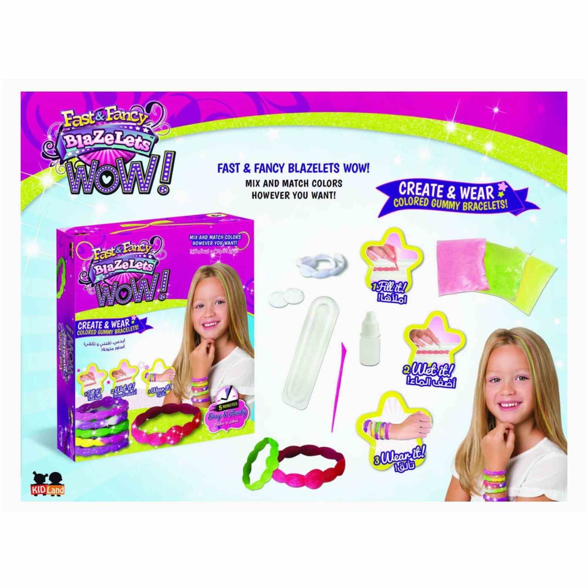 DIY Magical Colorful Bracelet building Set