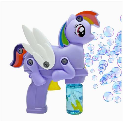 Unicorn Bubble Gun (purple)
