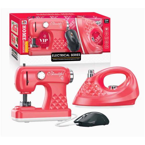 Sewing Machine and Iron Playset