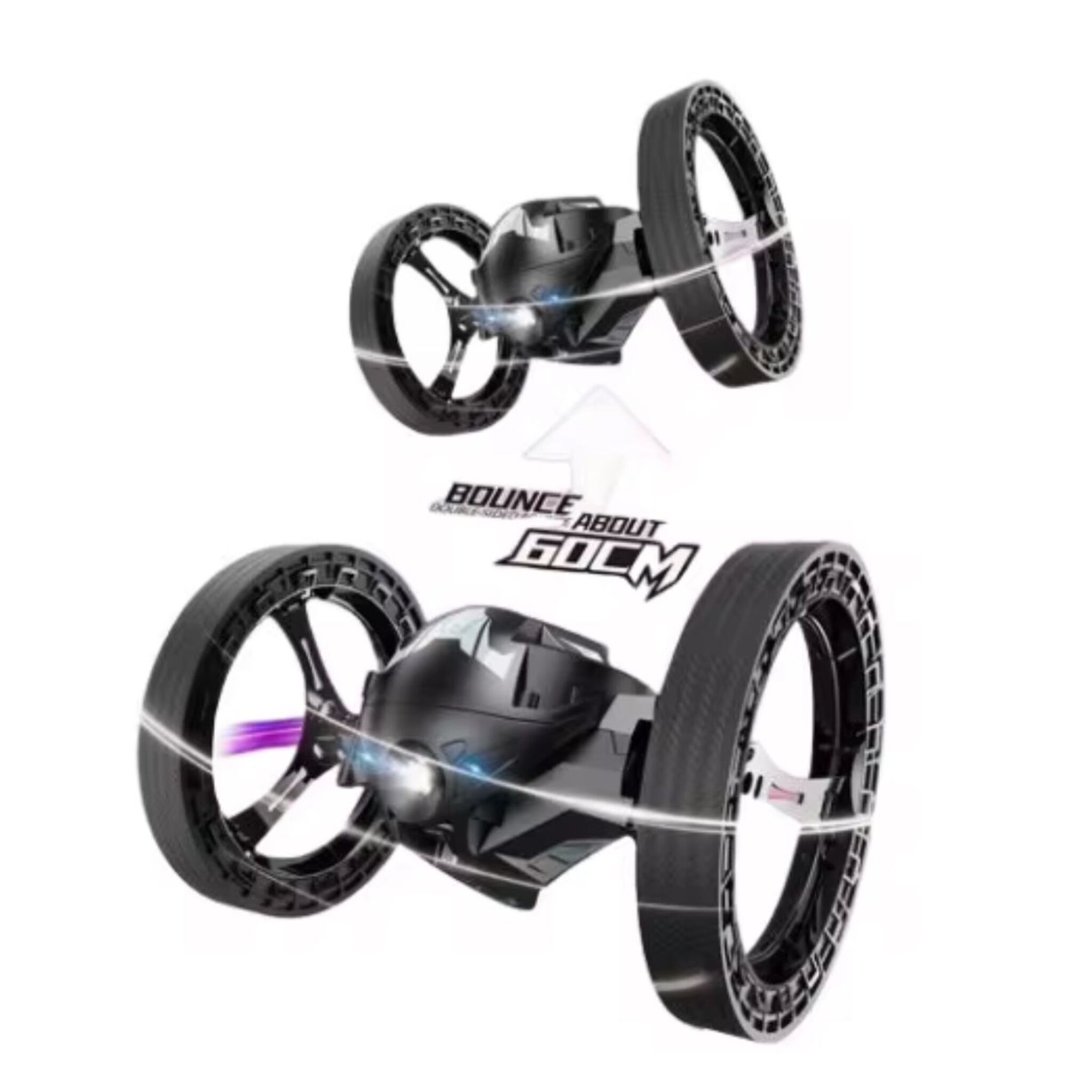 Remote-controlled bouncy car