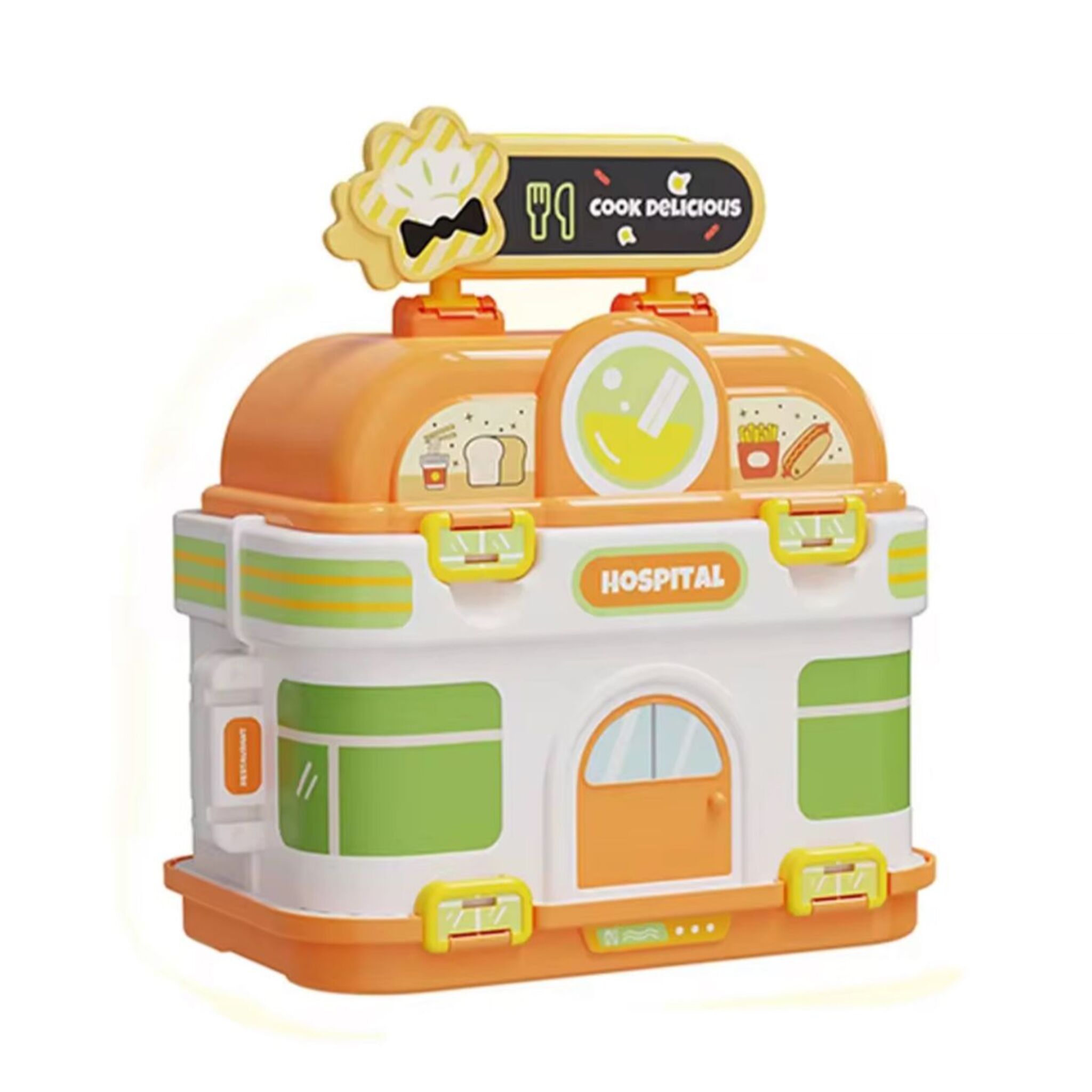 2-in-1 Kitchen Suitcase Playset