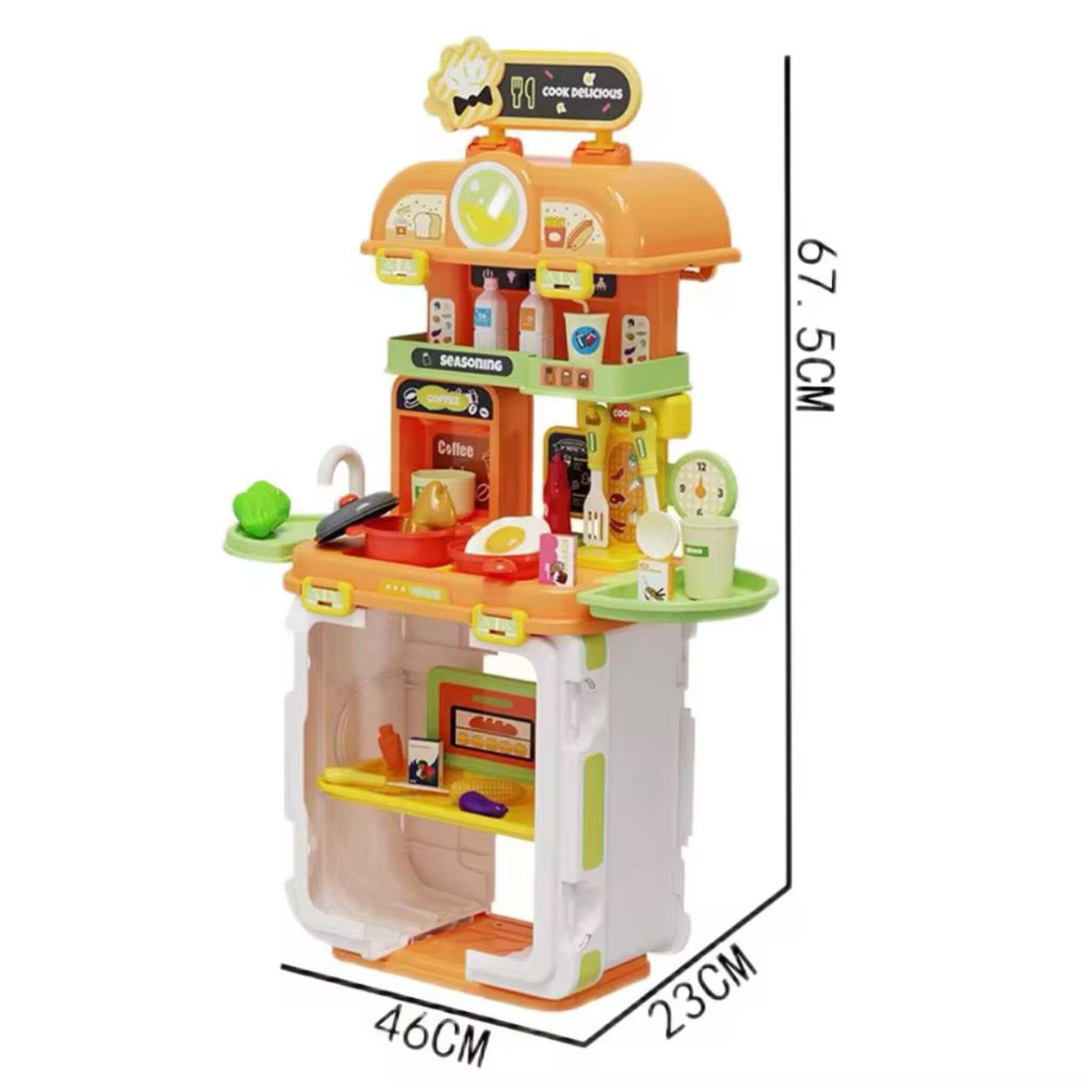 2-in-1 Kitchen Suitcase Playset