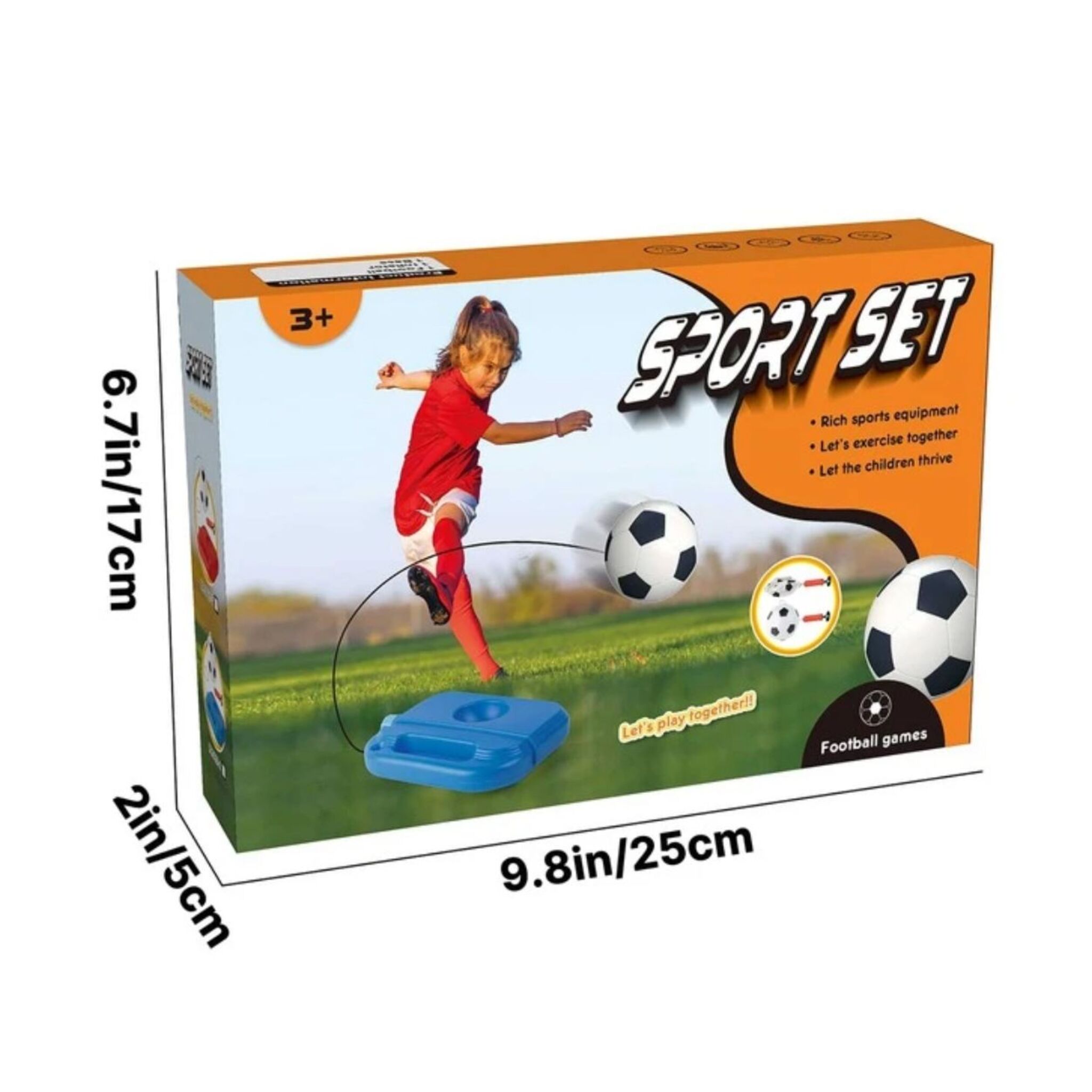Football Sport Set with Water Base Set
