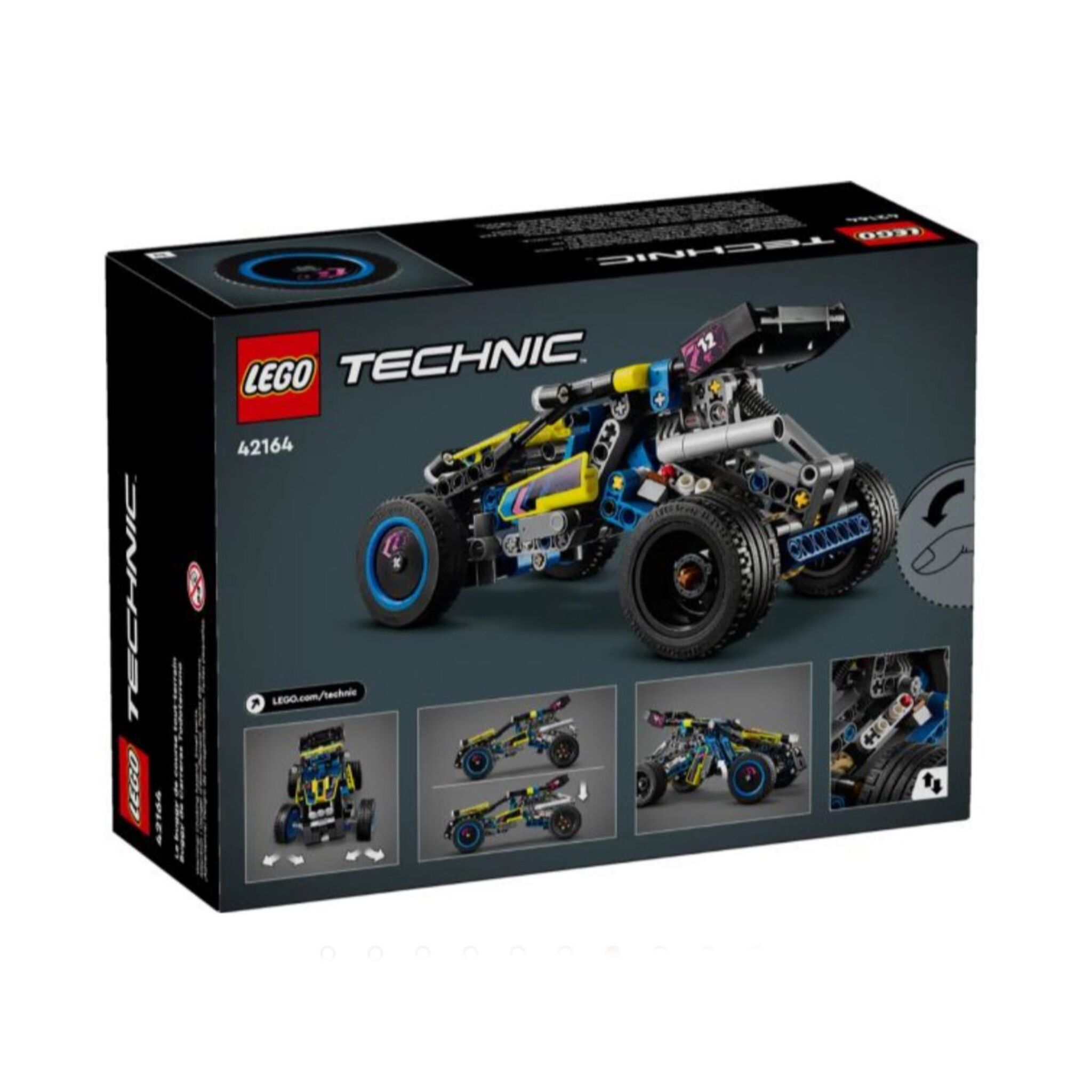 LEGO Technic Off-Road Racing Car Building Kit (219 pieces)